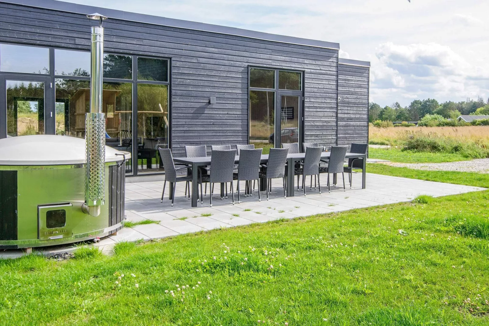 16 persoons vakantie huis in Glesborg-Uitzicht