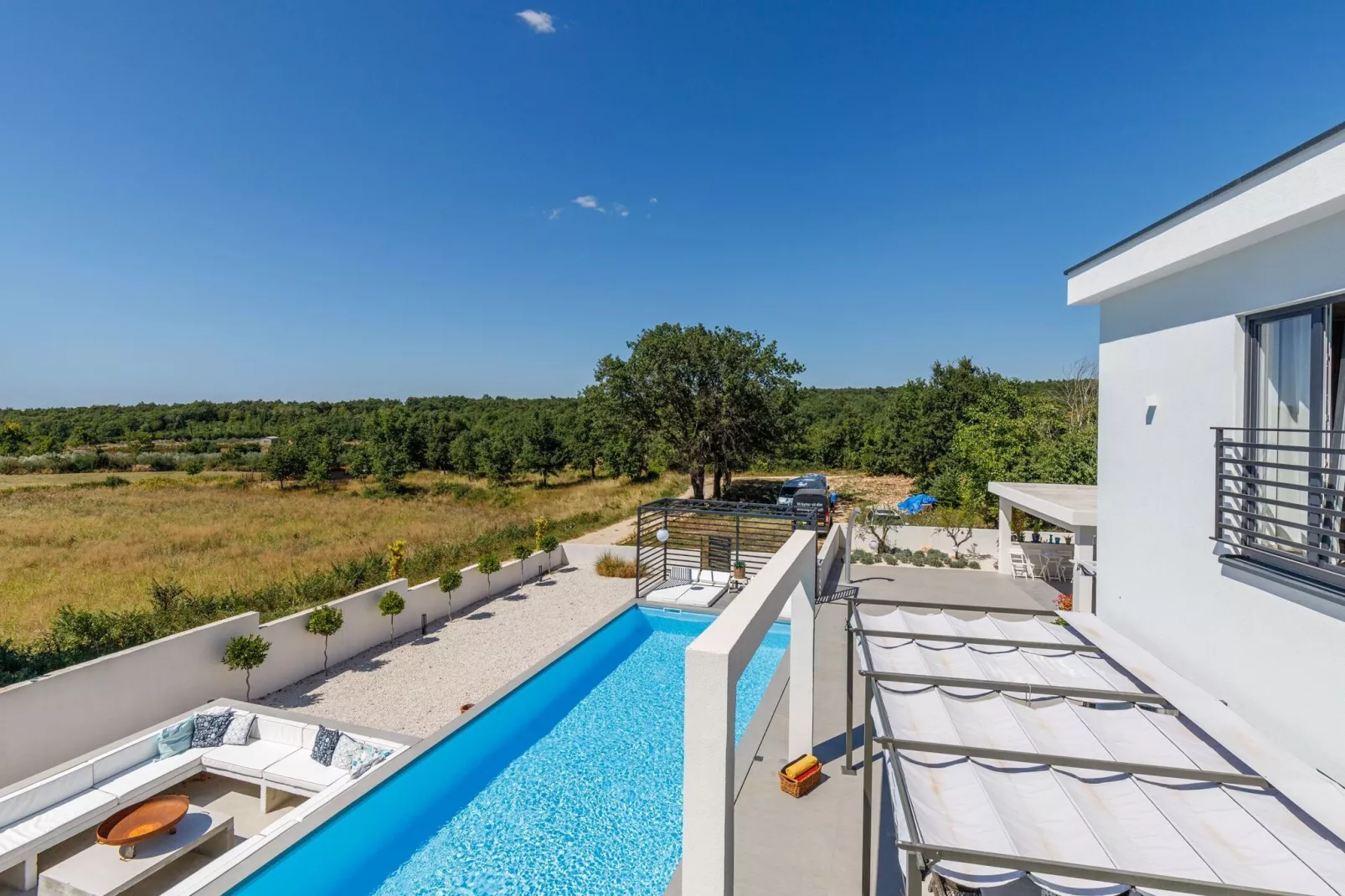 Villa Valhalla-Uitzicht zomer
