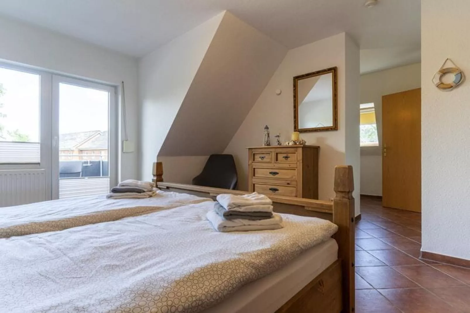 Ferienwohnung Schimmelreiter Büsum-Slaapkamer