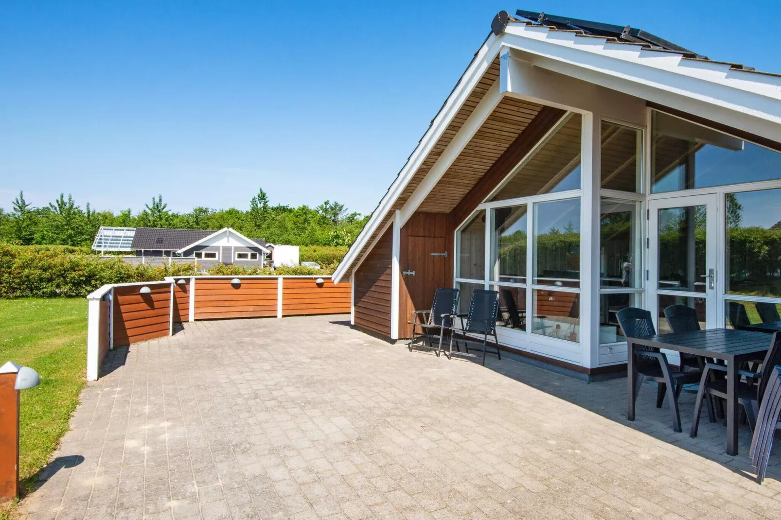 Modern vakantiehuis in Hemmet met grote sauna-Uitzicht