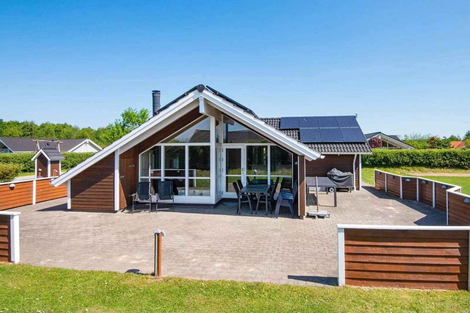 Modern vakantiehuis in Hemmet met grote sauna-Uitzicht