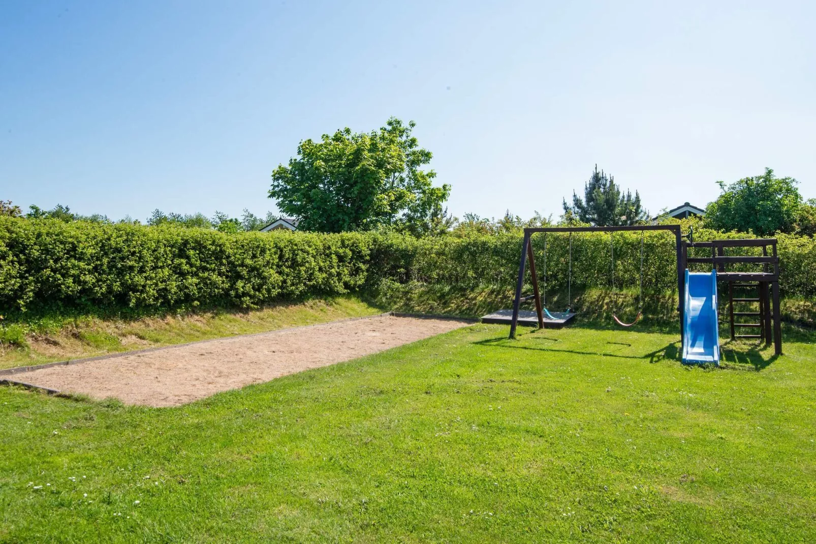 Modern vakantiehuis in Hemmet met grote sauna-Uitzicht