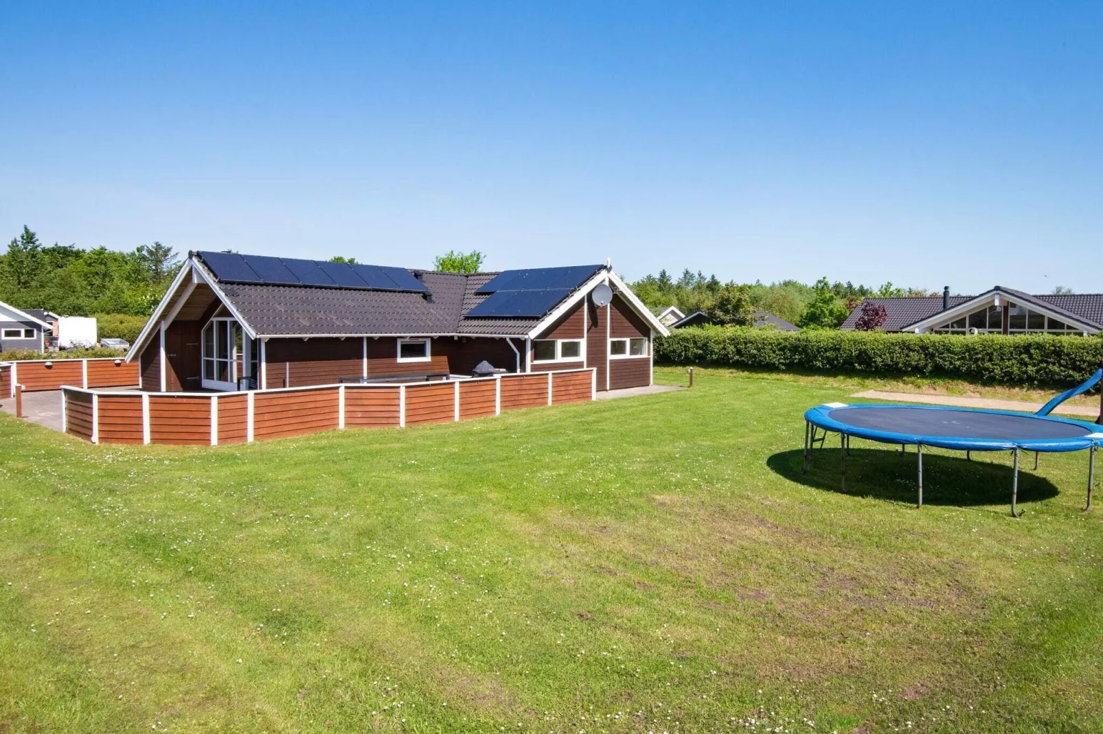 Modern vakantiehuis in Hemmet met grote sauna-Uitzicht