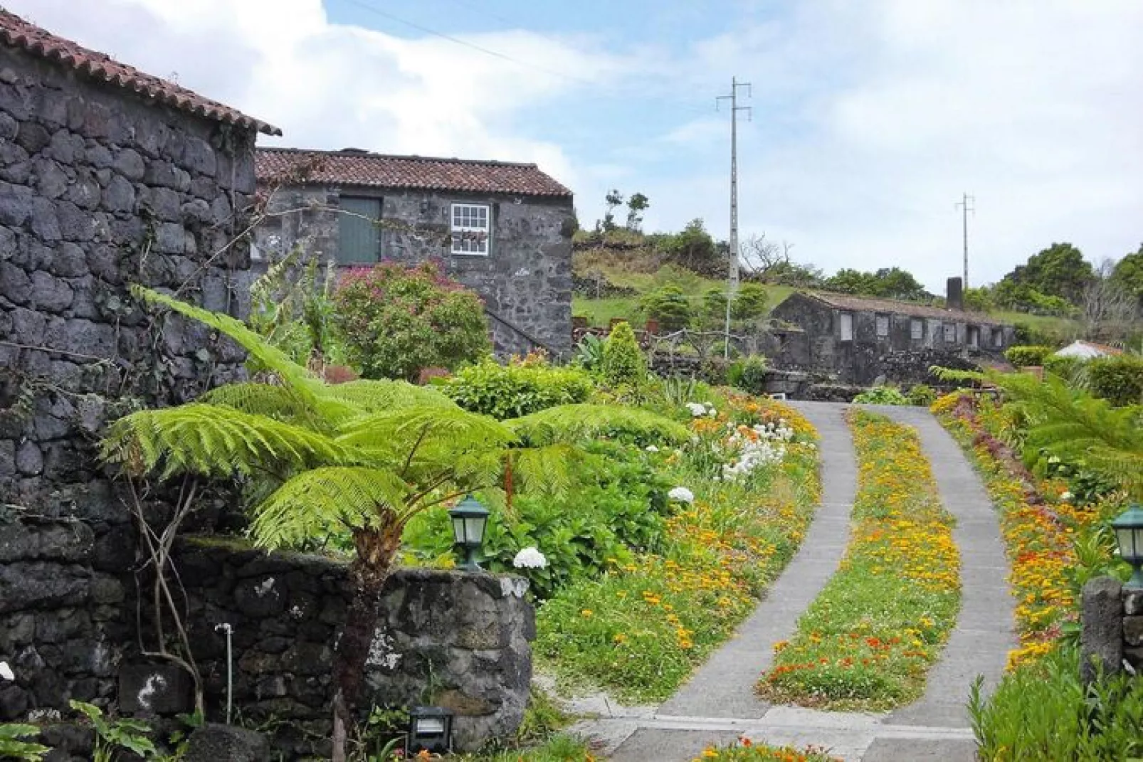 Ferienhäuser Adegas do Pico in Prainha // Adega T3 / 90-120m2-Uitzicht