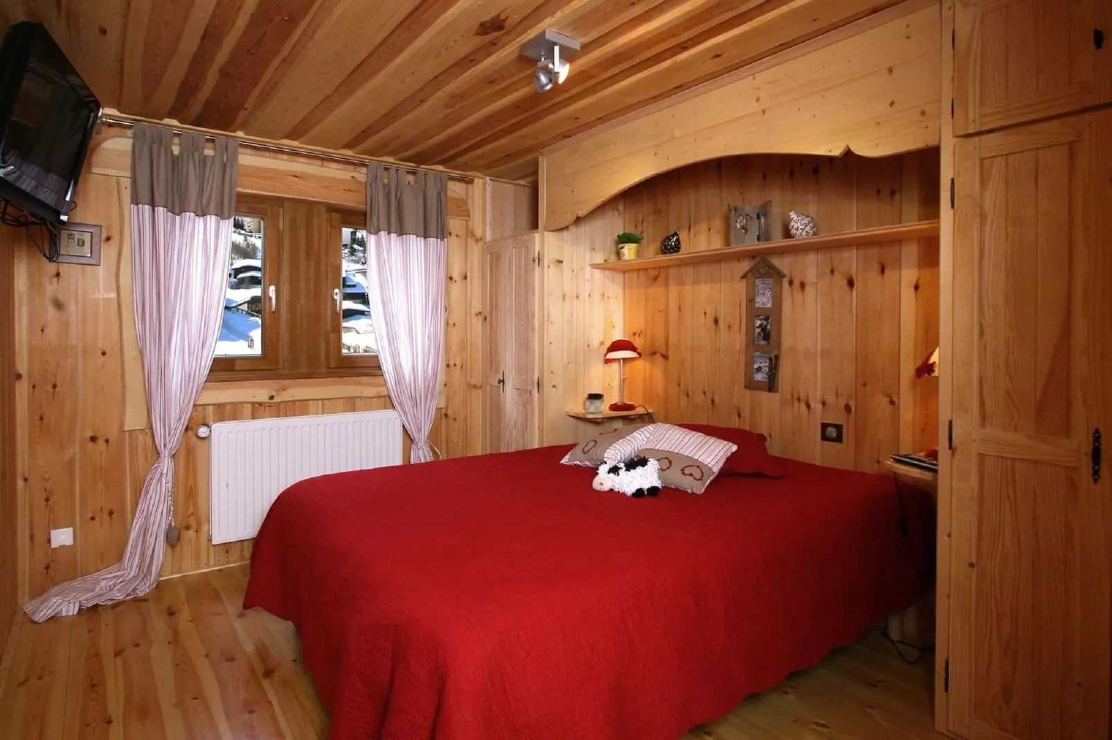 Chalet Leslie Alpen-Slaapkamer