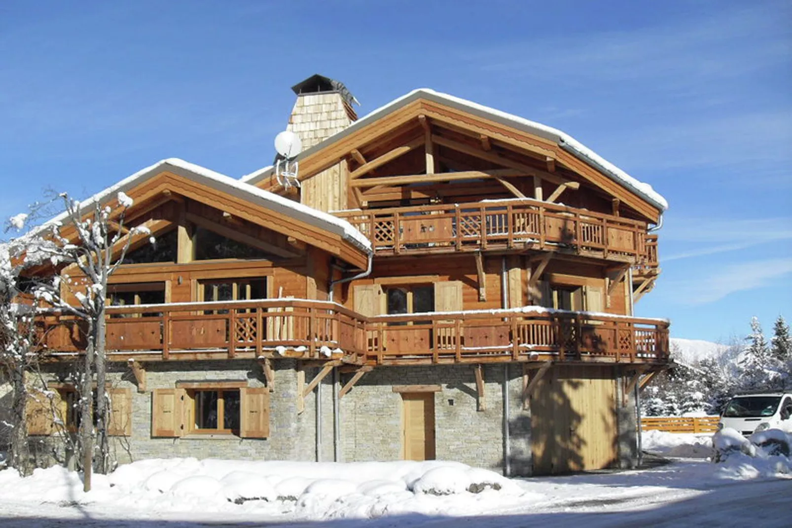 Chalet Levanna Occidentale-Exterieur winter