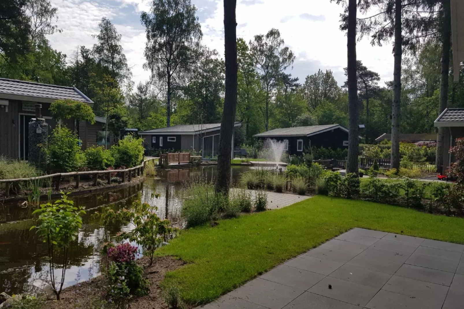 Vakantiepark De Rimboe & De Woeste Hoogte 18-Uitzicht zomer