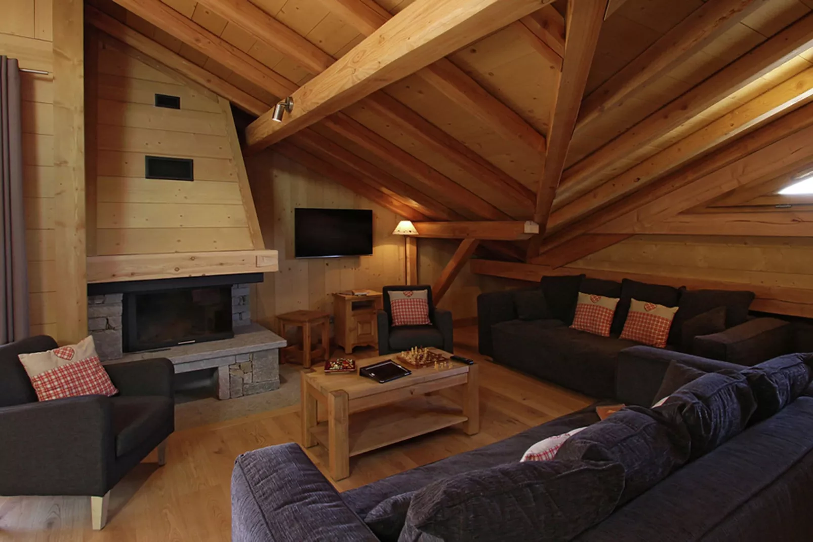 Chalet Levanna Orientale-Woonkamer