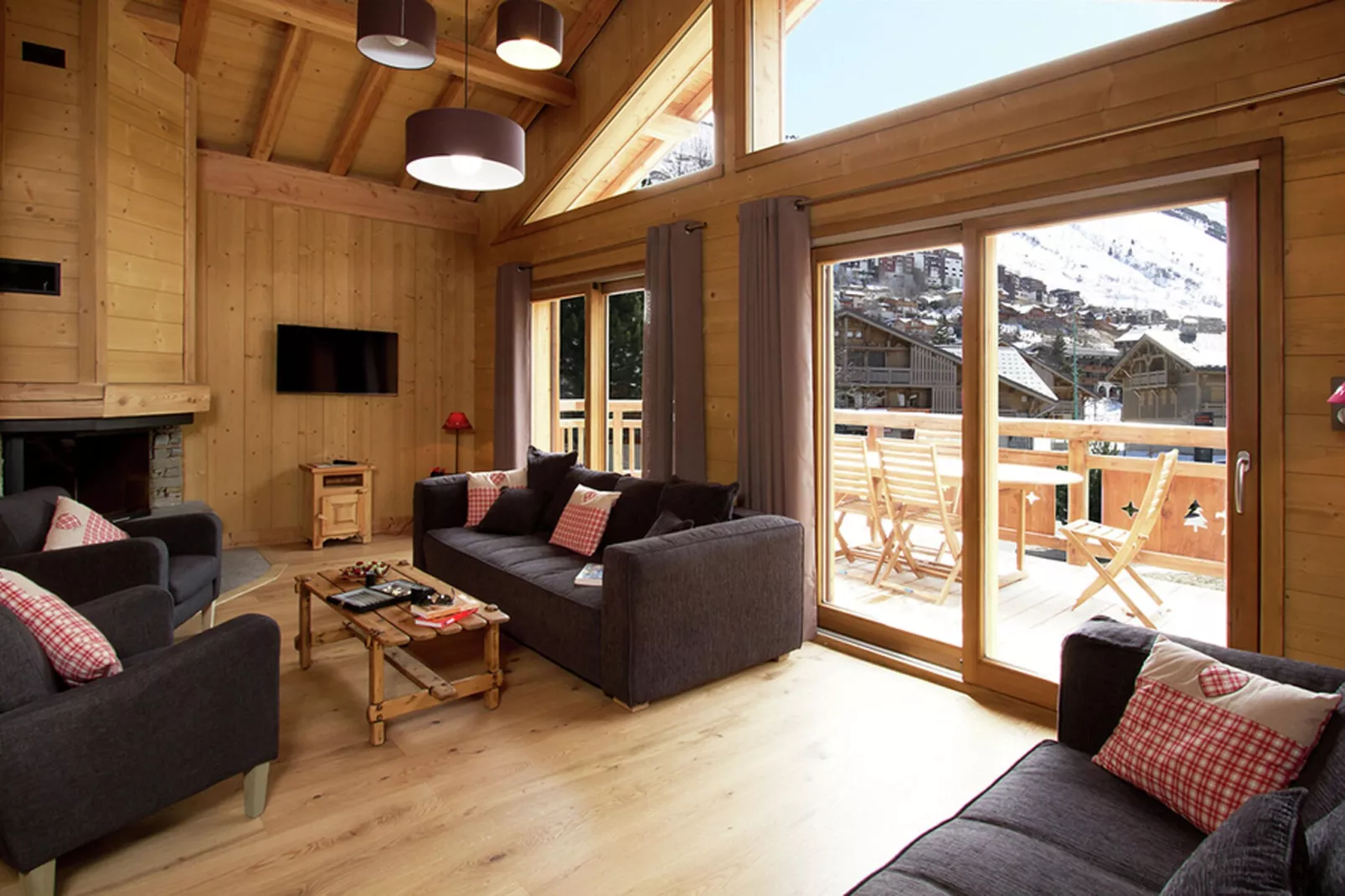 Chalet Levanna Orientale-Woonkamer