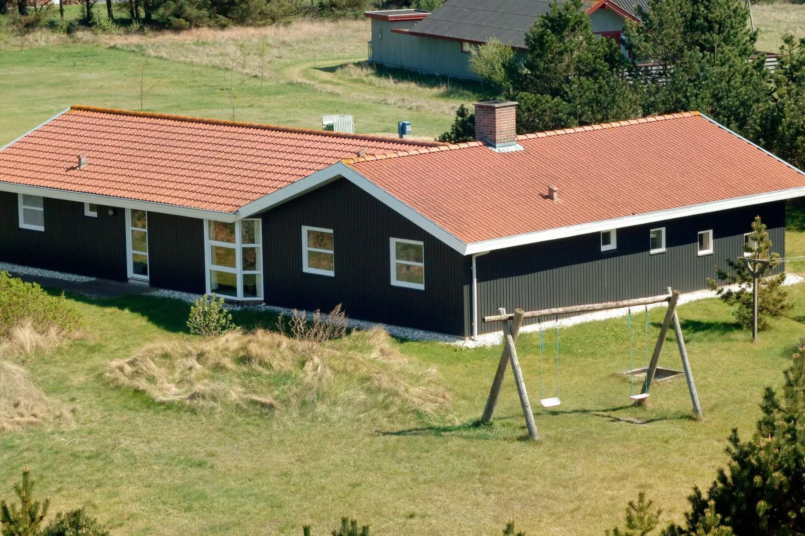 Prachtig kindvriendelijk huis in Blåvand met zwembad-Uitzicht