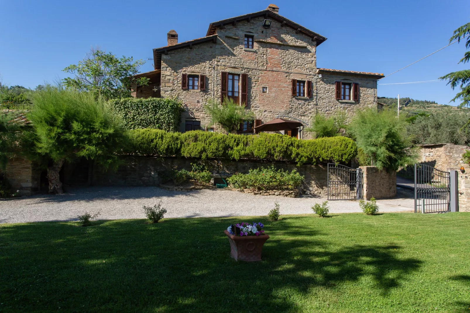 Villa i Cocciai-Buitenkant zomer