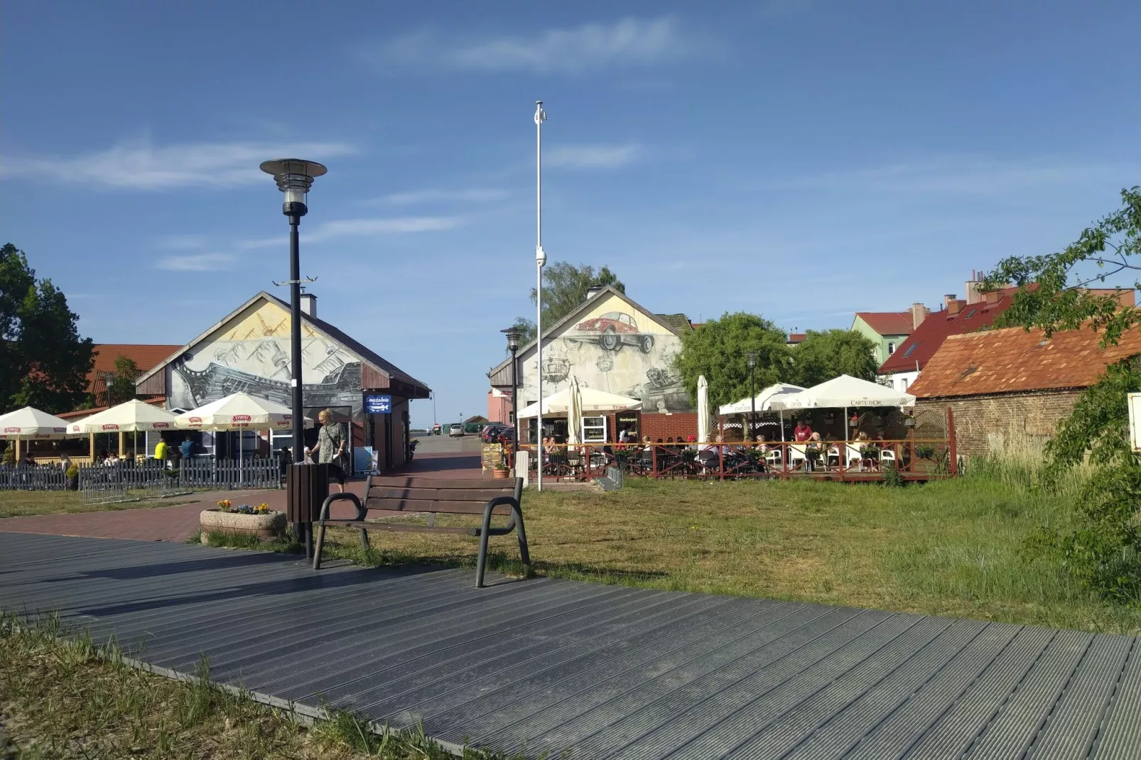 Ferienhaus Albatros in Nowe Warpno für 10 Personen LUK-Gebieden zomer 1km