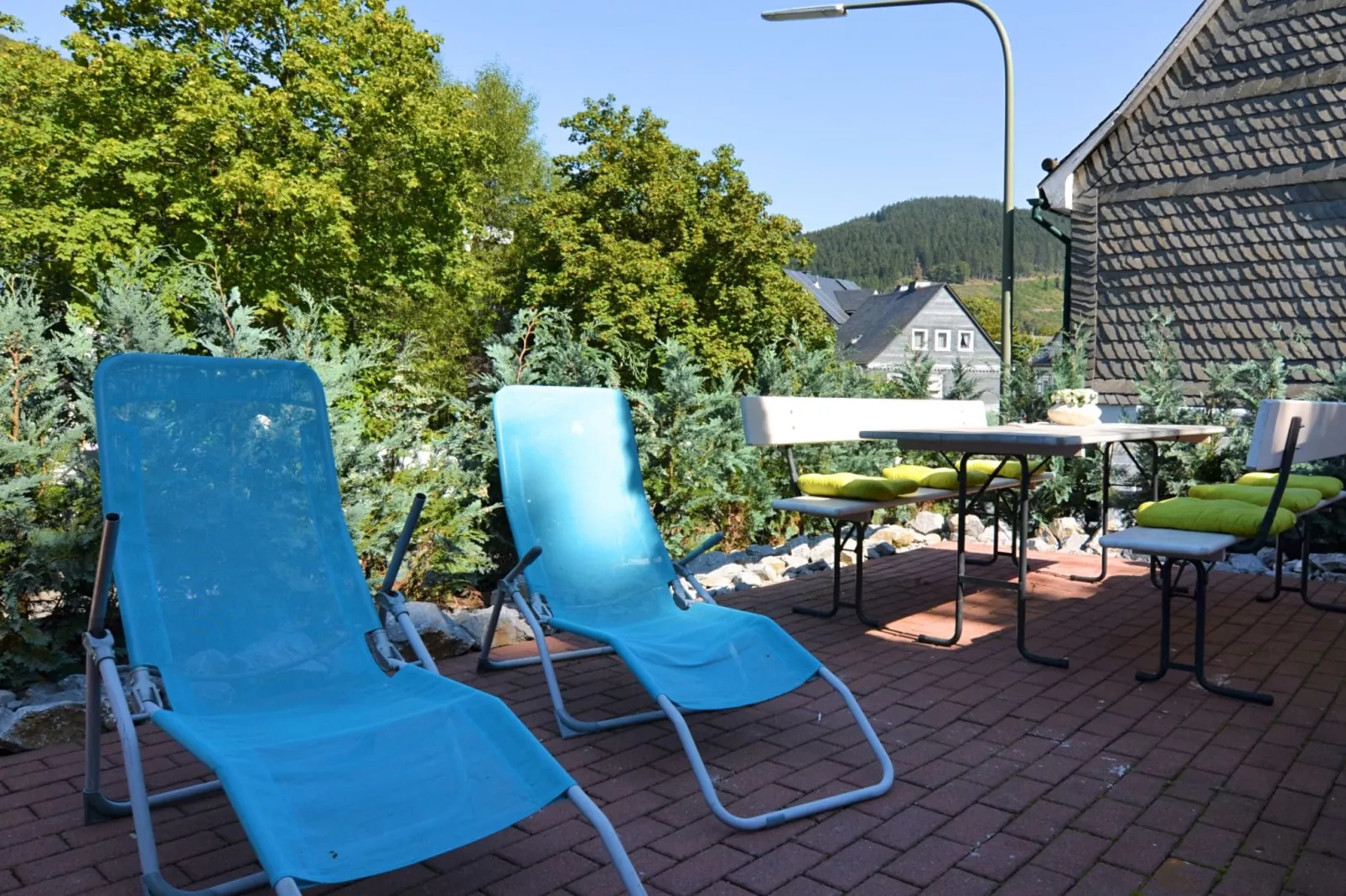 Oberkirchen-Tuinen zomer