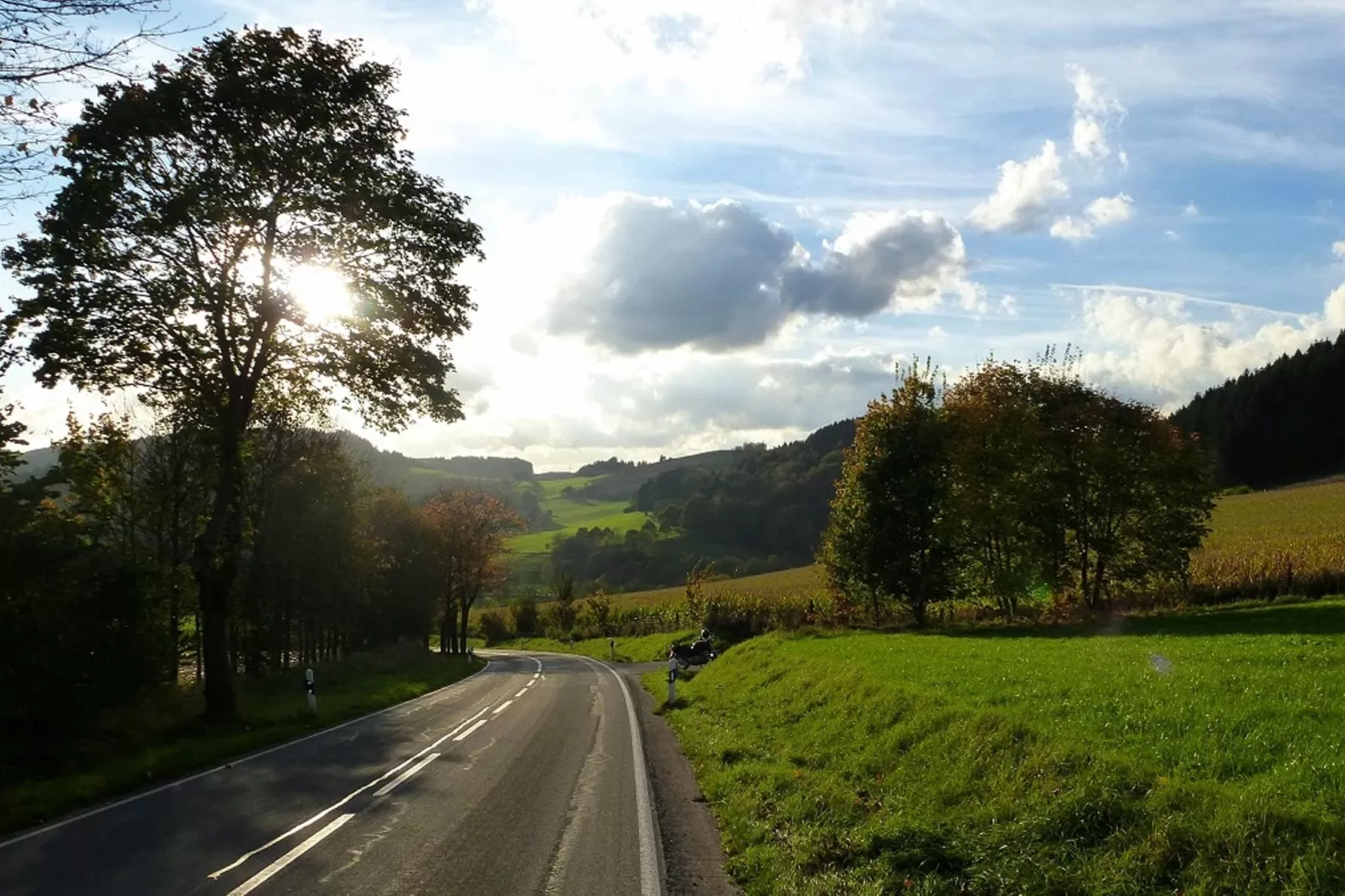 Oberkirchen-Gebieden zomer 5km
