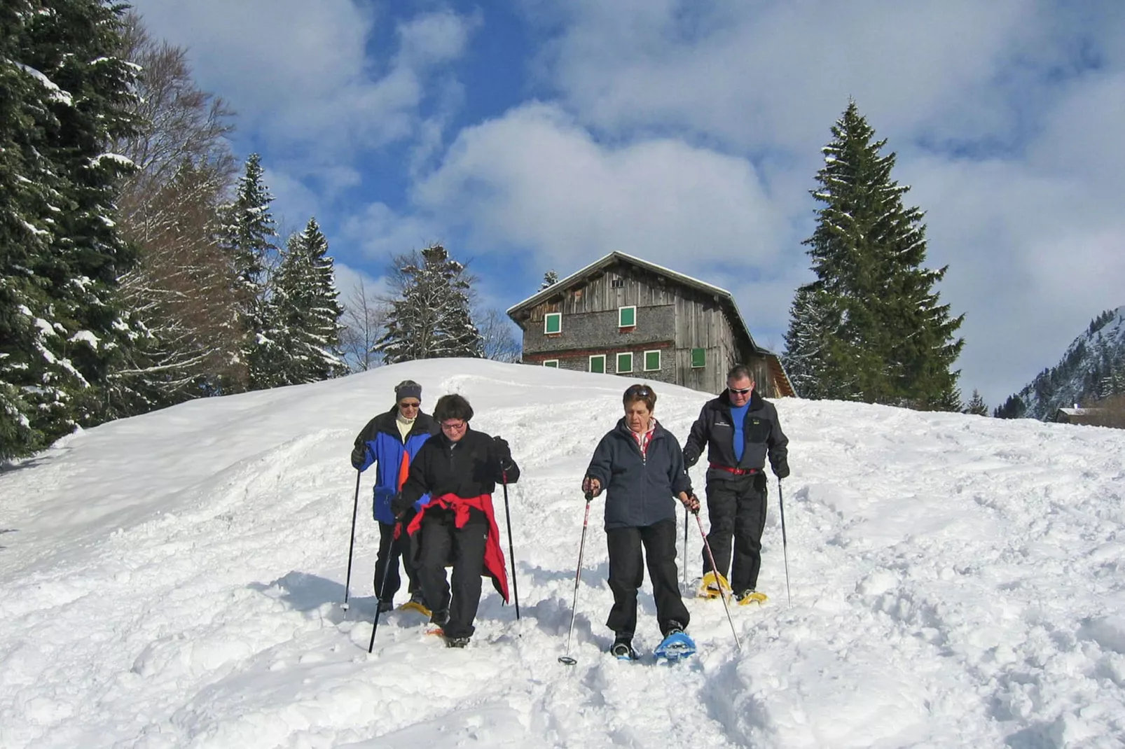 Chalet Steffko-Gebied winter 5km