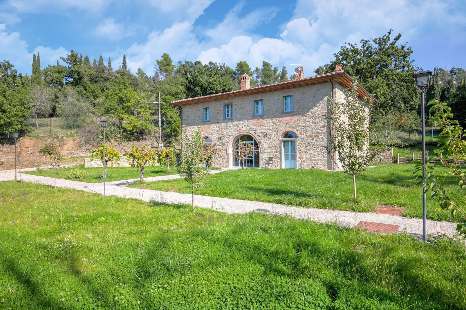 Villa Capannina-Tuinen zomer