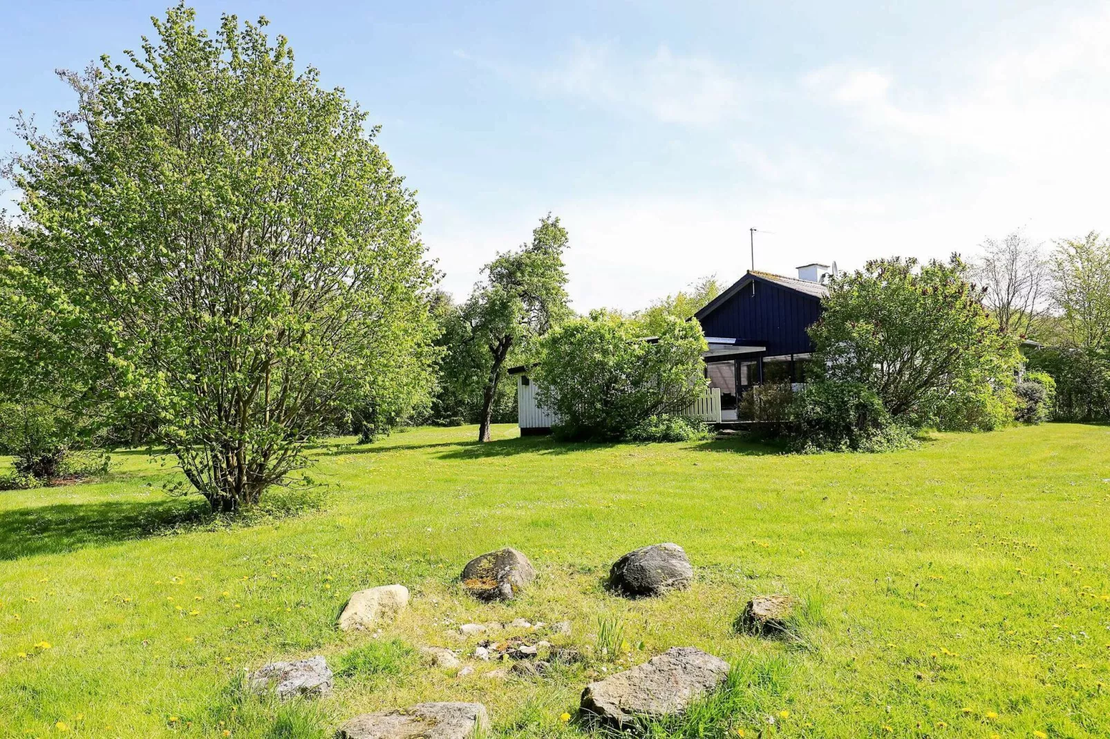 Verfrissend vakantiehuis in Spøttrup midden in de natuur