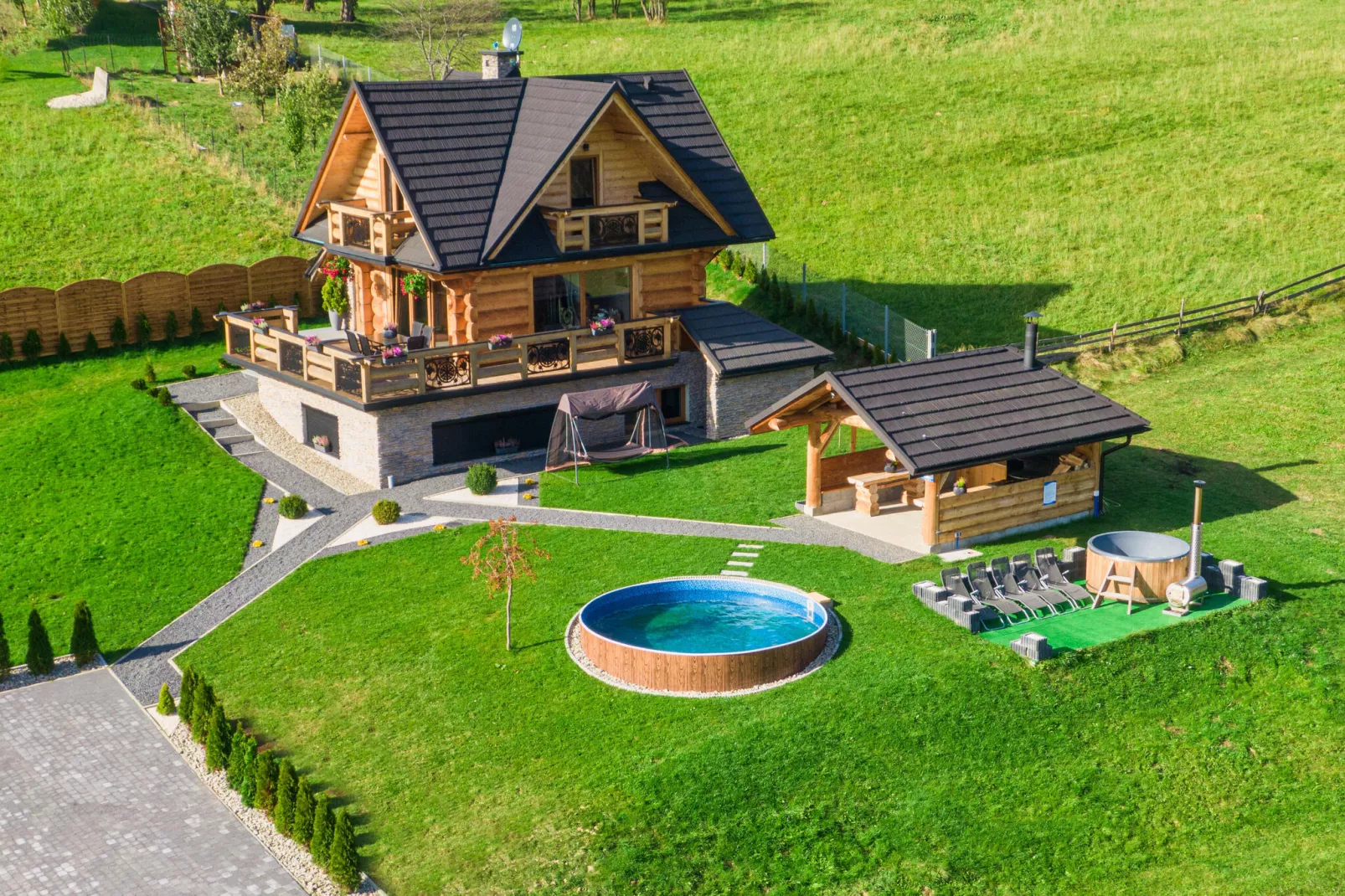A luxury villa in the Tatra Mountains