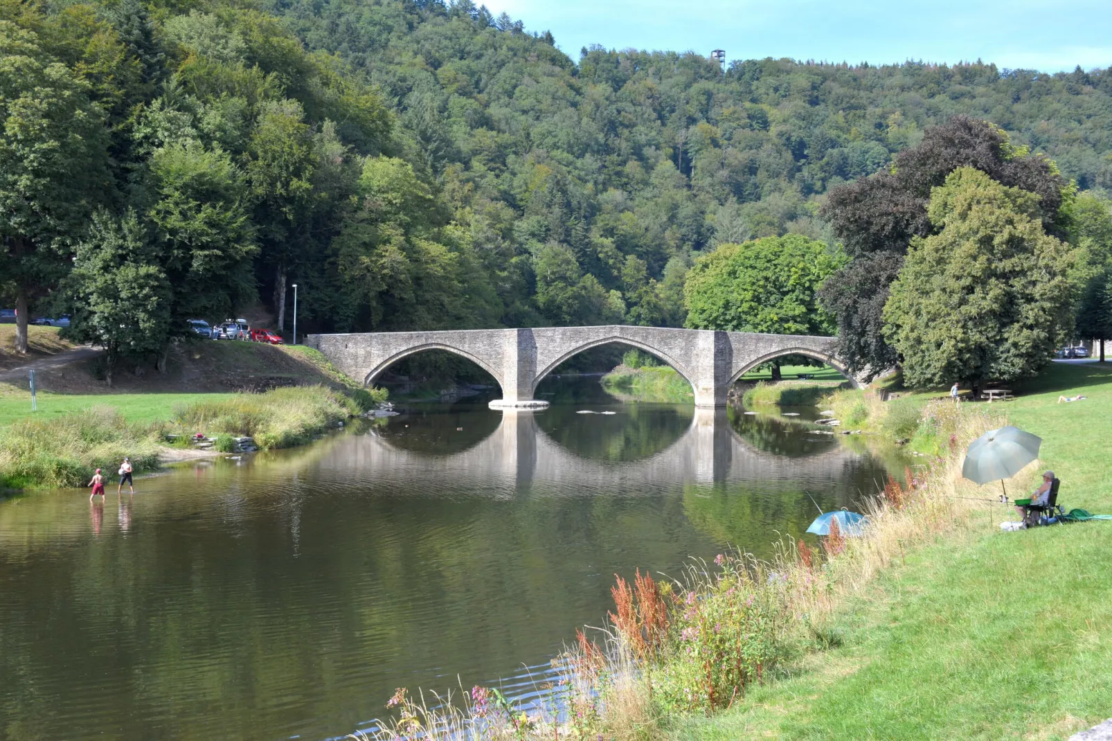 Le Barrage-Gebieden zomer 1km