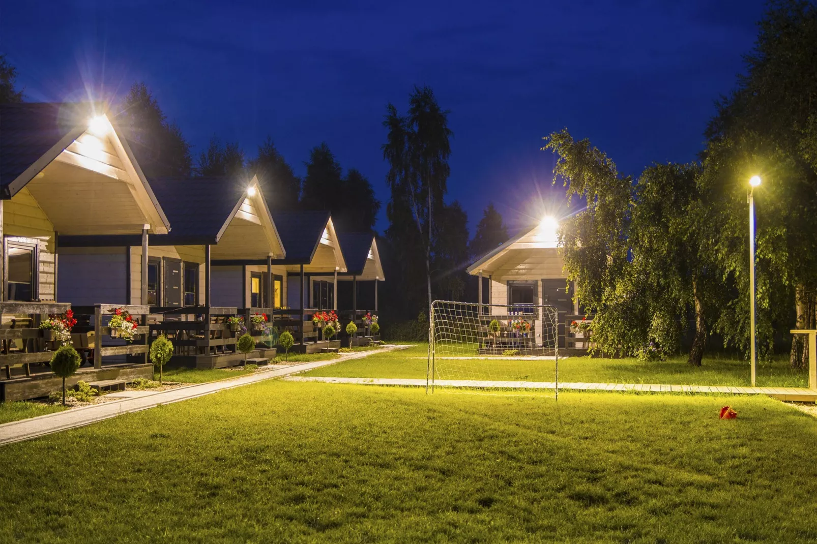 Holiday homes in Darlowo-Tuinen zomer