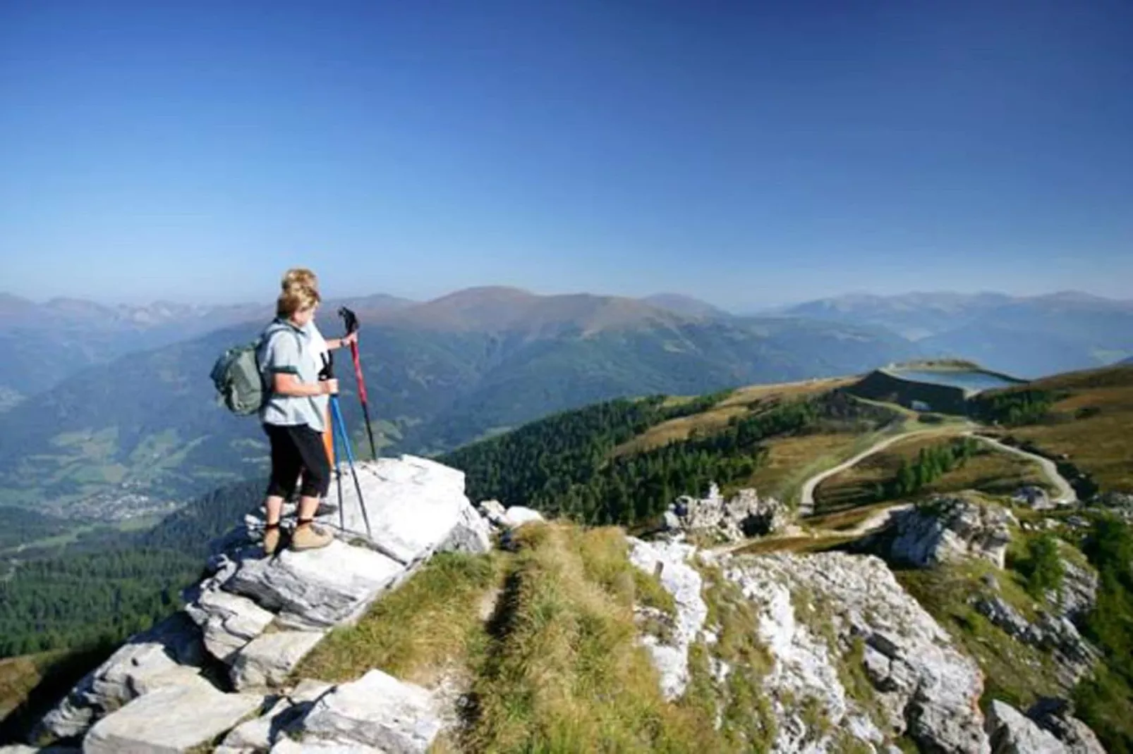 Haus Hochrindl-Gebieden zomer 20km