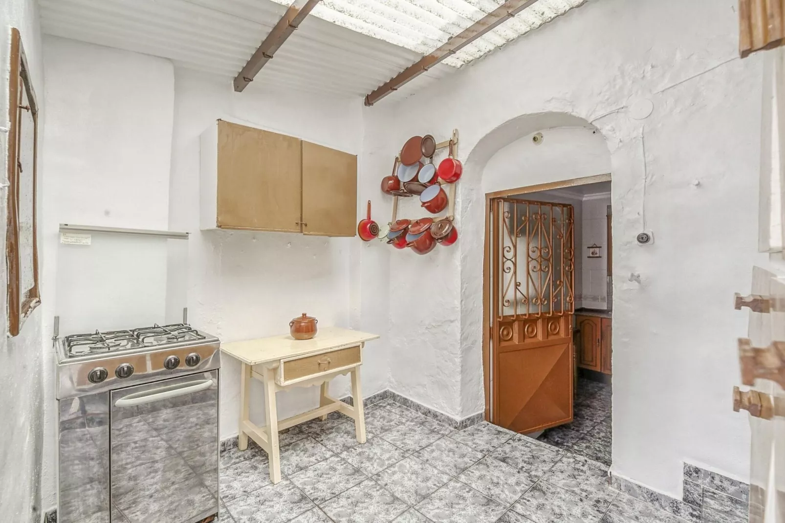 CASA DE PUEBLO ANDALUZA SIERRA SEVILLA-Keuken