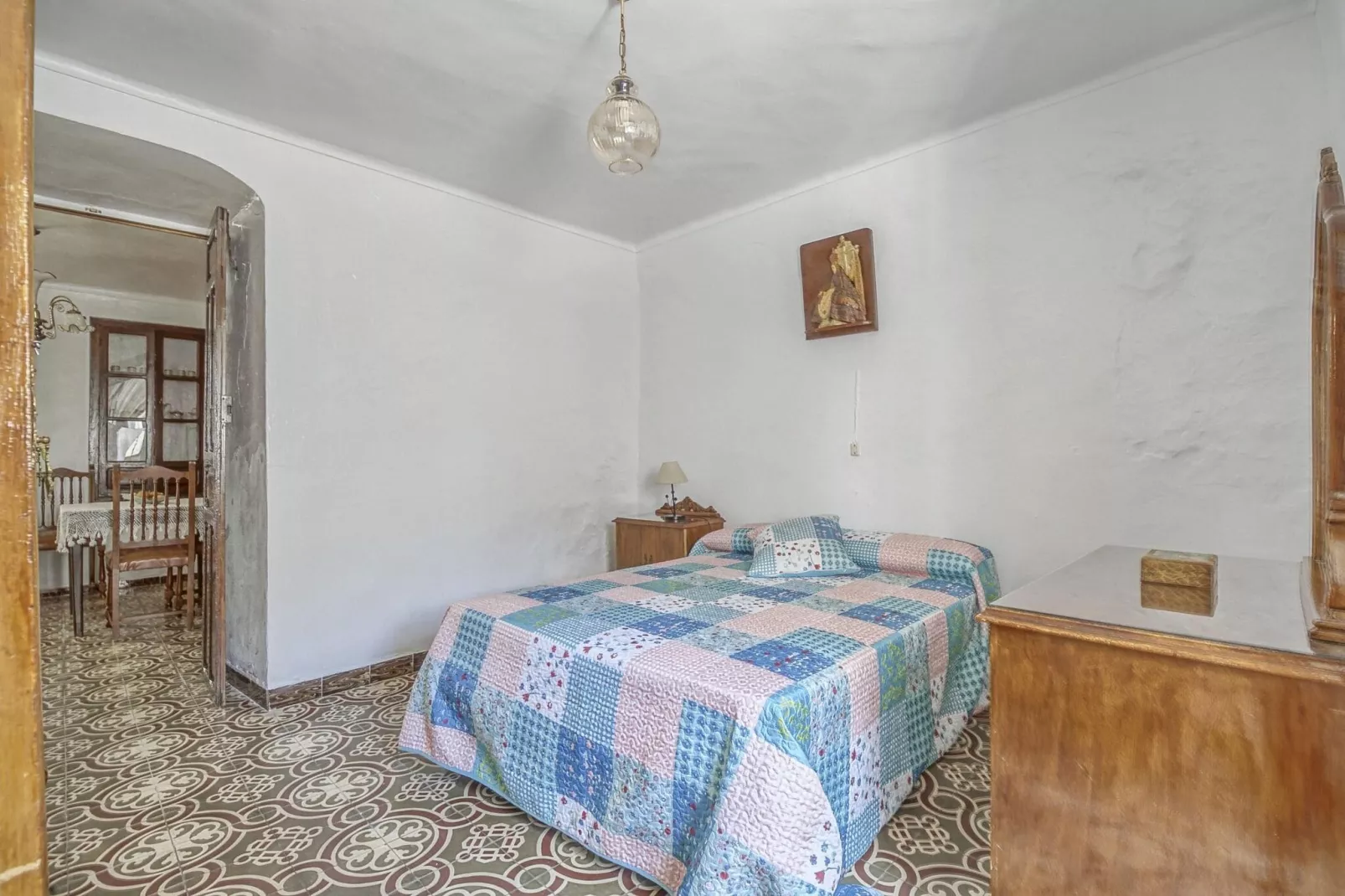 CASA DE PUEBLO ANDALUZA SIERRA SEVILLA-Slaapkamer