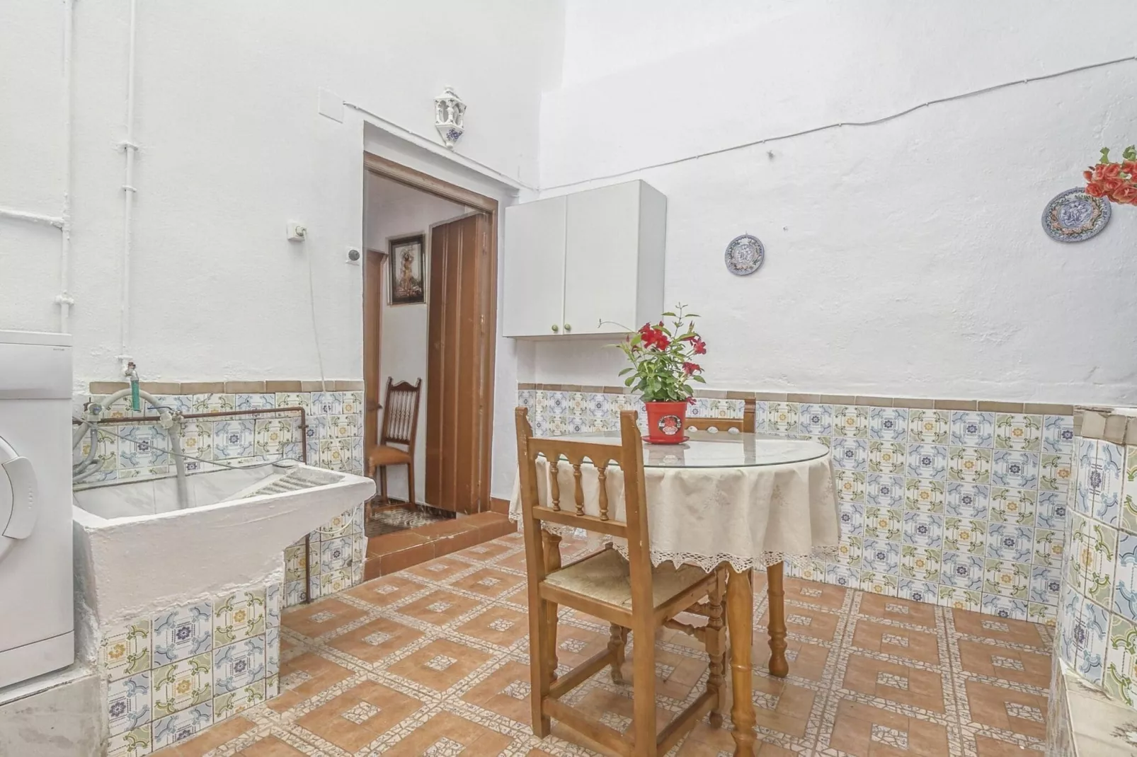 CASA DE PUEBLO ANDALUZA SIERRA SEVILLA-Terrasbalkon