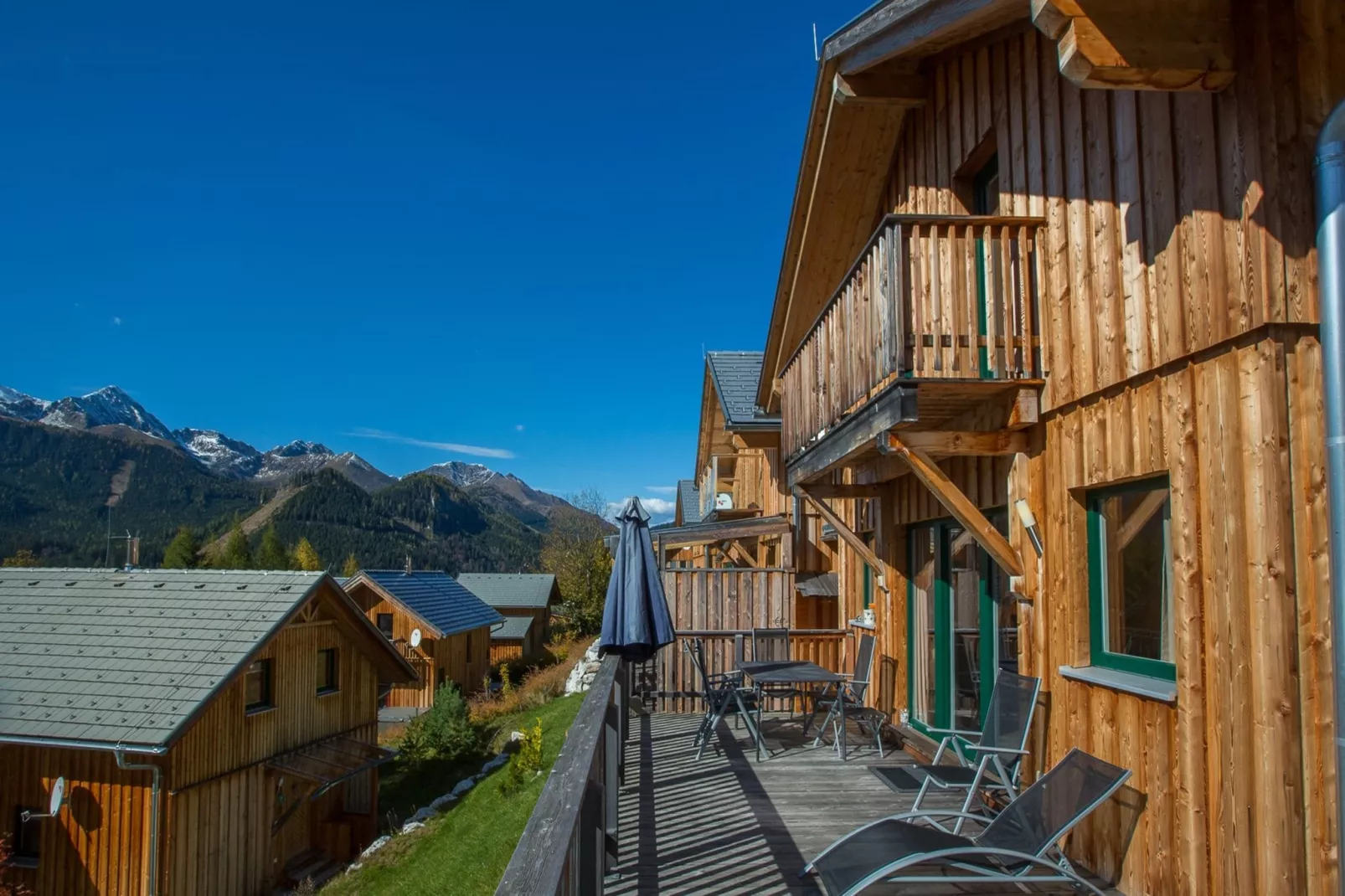 Almdorf Hohentauern 1-Terrasbalkon