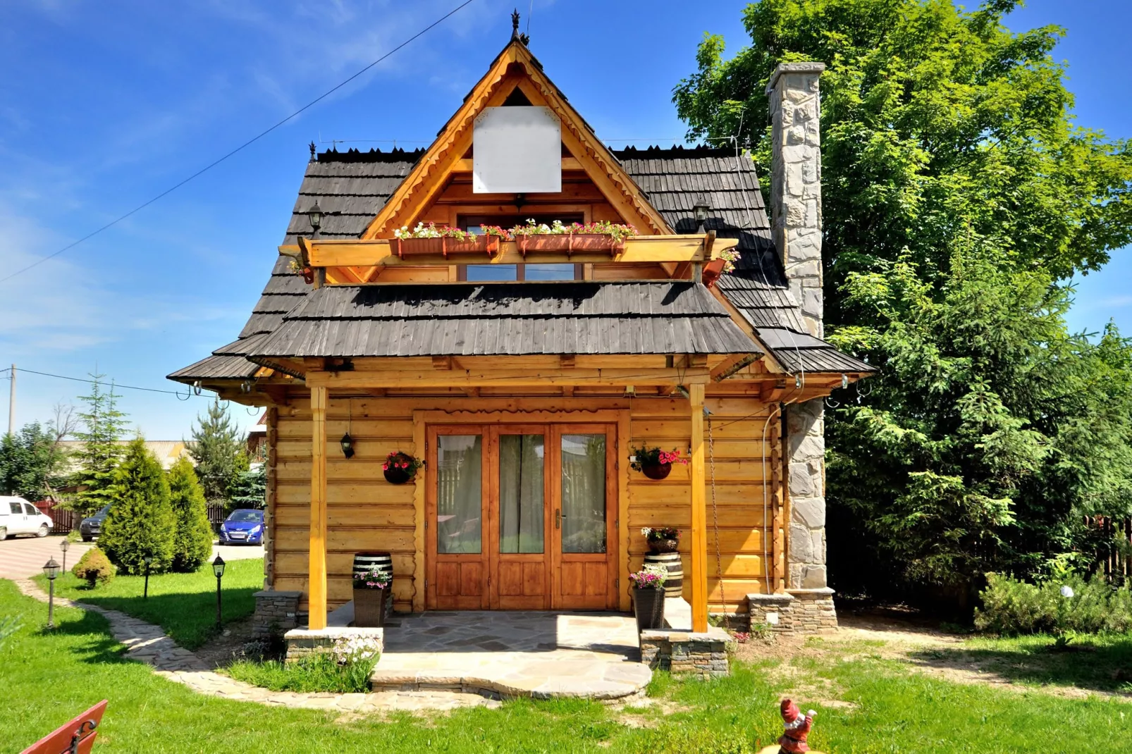 A fabulous house in the mountains