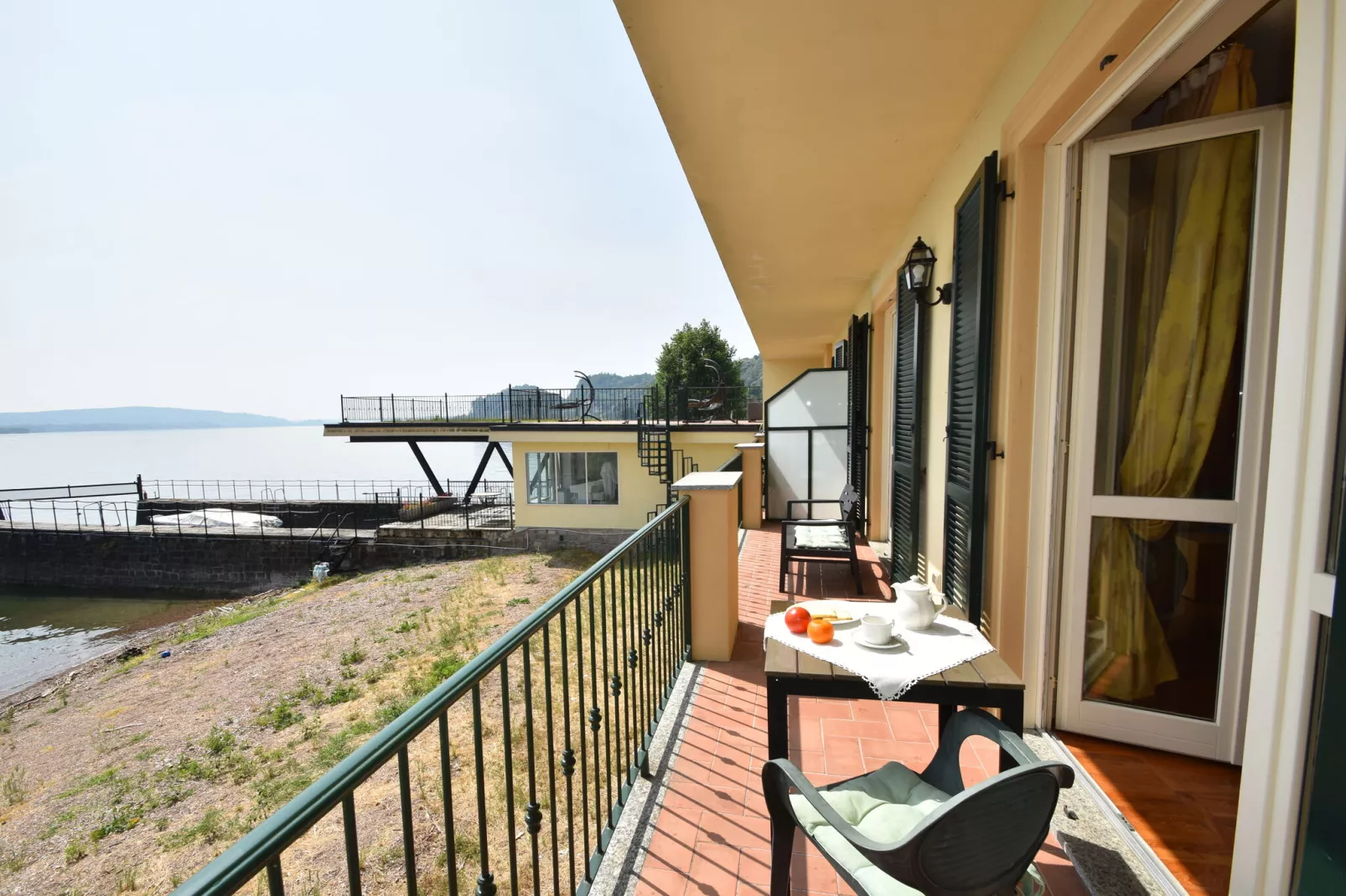 Villa Greta  - Lesa-Terrasbalkon