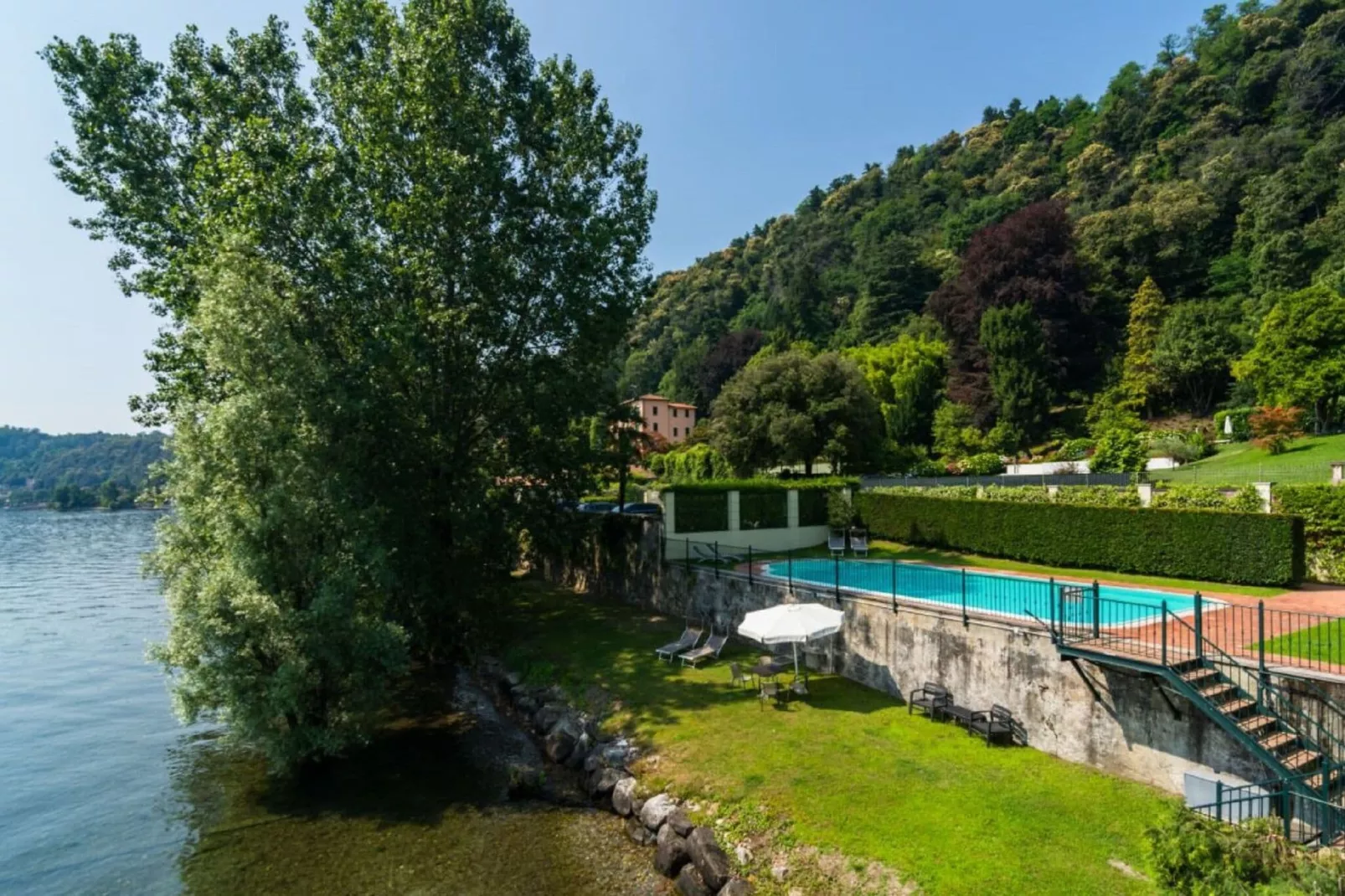 Villa Greta  - Lesa-Tuinen zomer