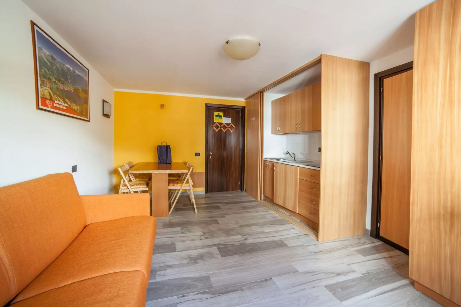 Aangenaam appartement in Breuil-Cervinia vlak bij de piste-Slaapkamer