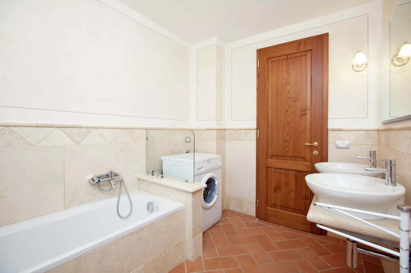 Casal Gheriglio Roseto-Badkamer