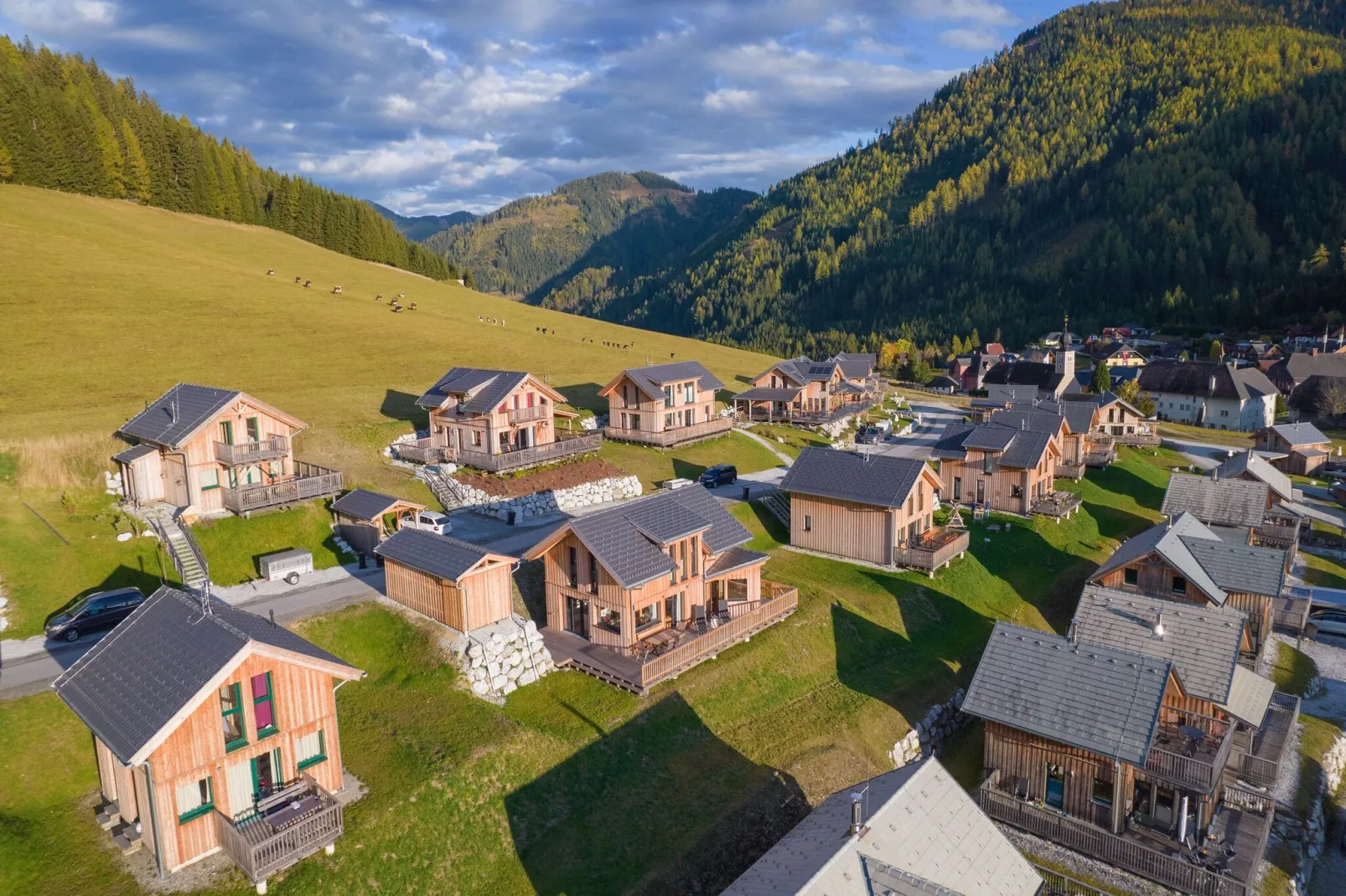 Chalet Freudensprung-Buitenkant zomer