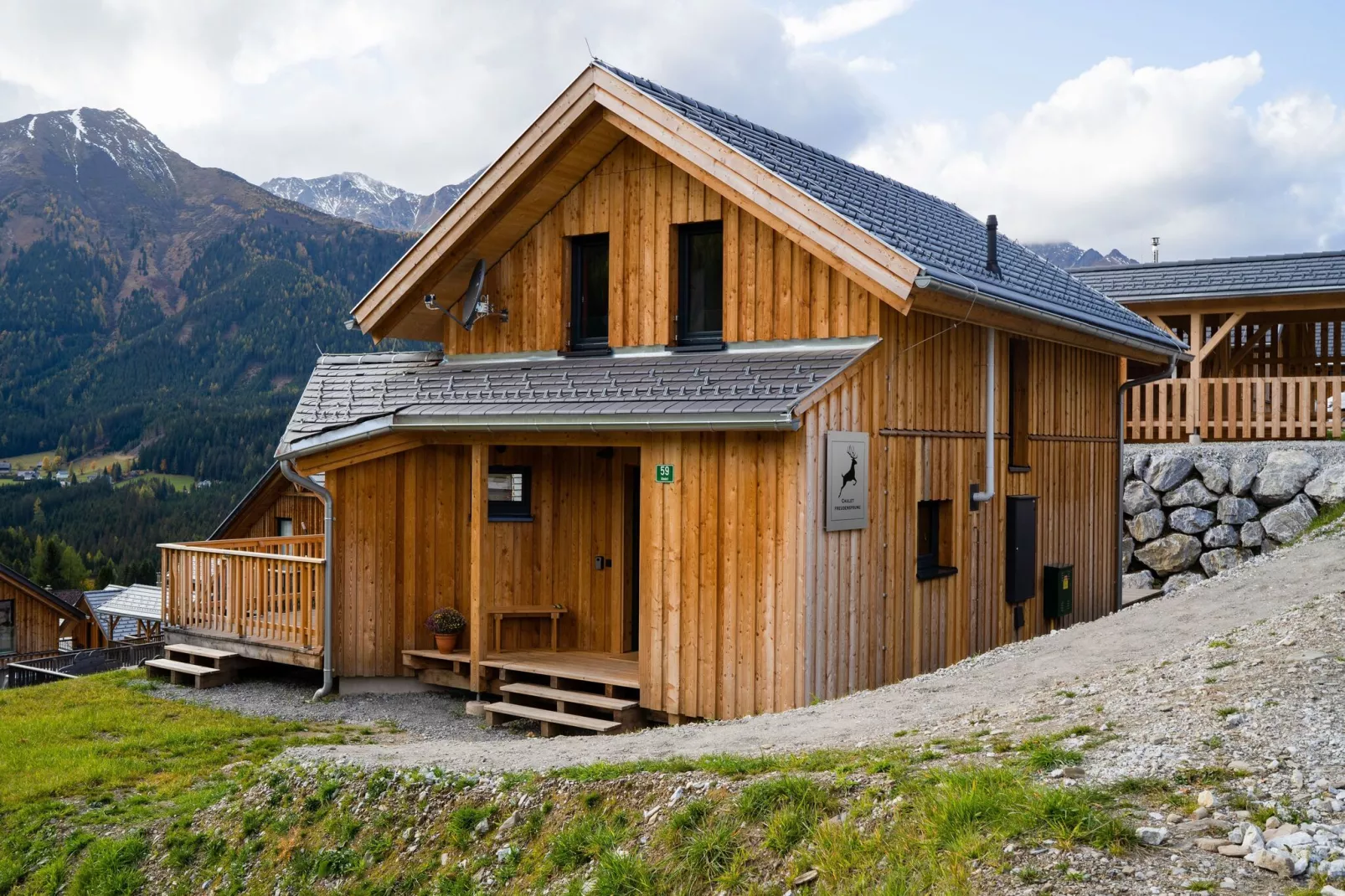 Chalet Freudensprung-Buitenkant zomer