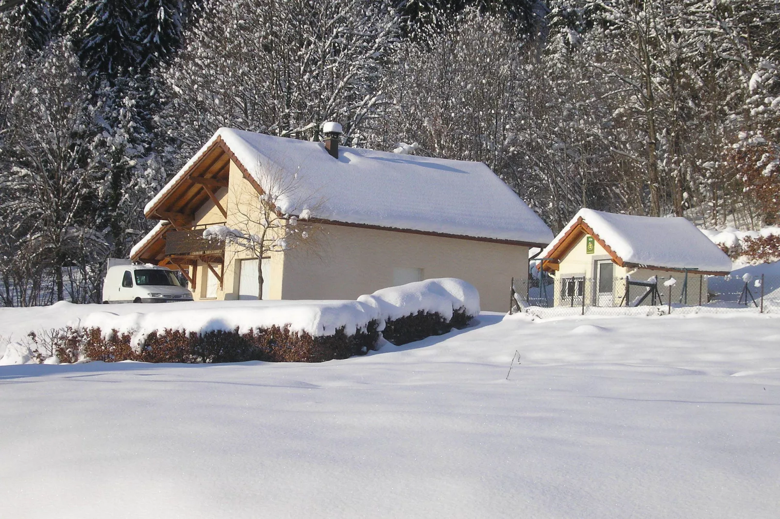 Maison de vacances - LE HAUT-DU-THEM-Exterieur winter