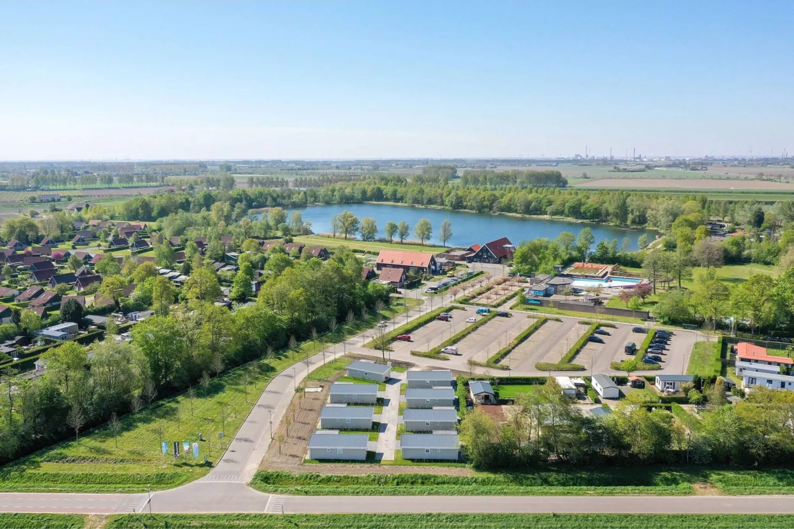 Hart van Zeeland - Chalet 1 t/m 8-Gebieden zomer 1km