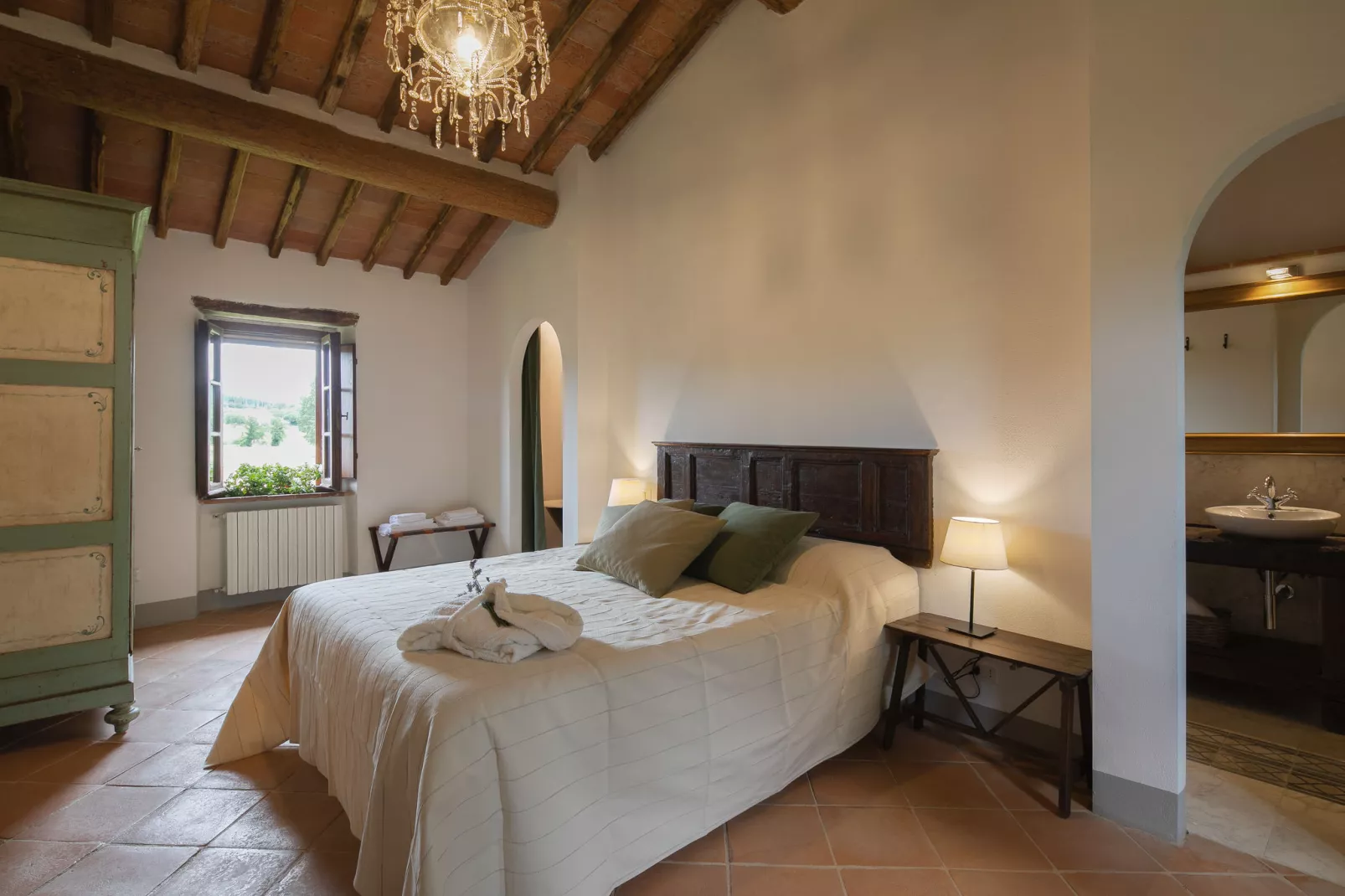 Villa Ancano-Slaapkamer