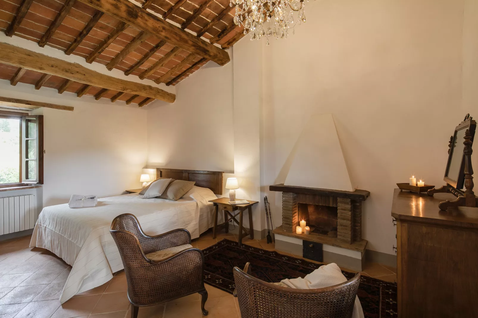 Villa Ancano-Slaapkamer