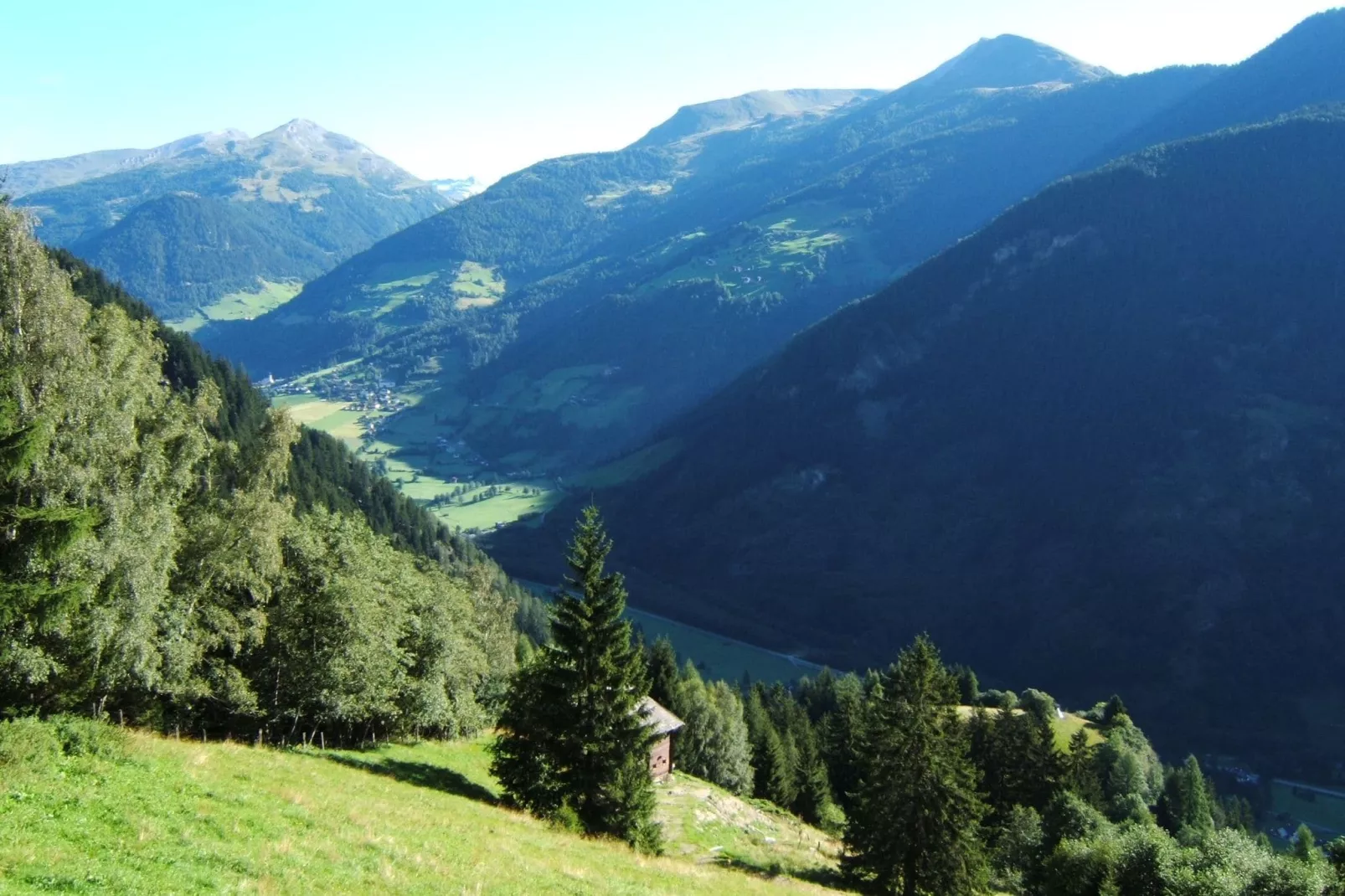 Chalet Pirkach-Gebieden zomer 1km