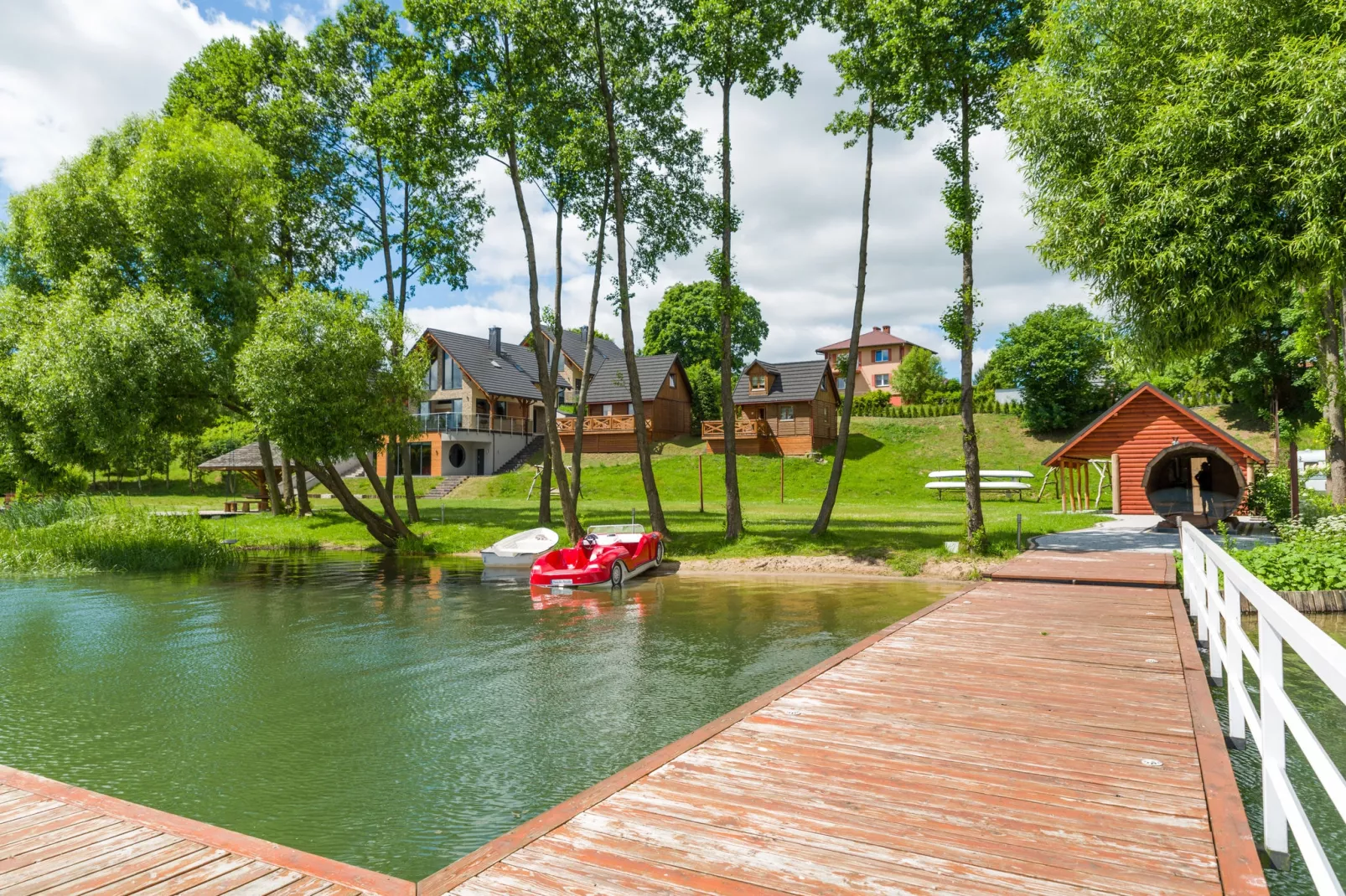A luxury villa on the shore of the lake-Gebieden zomer 1km