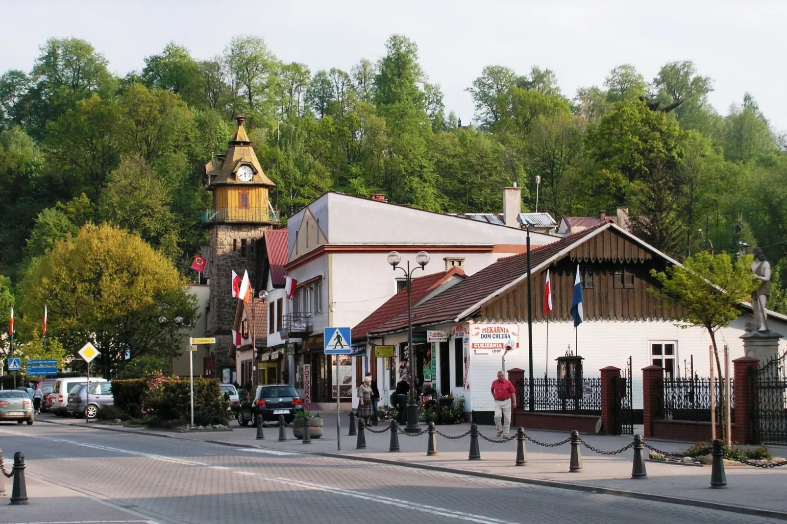 Villa Dobczyce-Gebieden zomer 1km