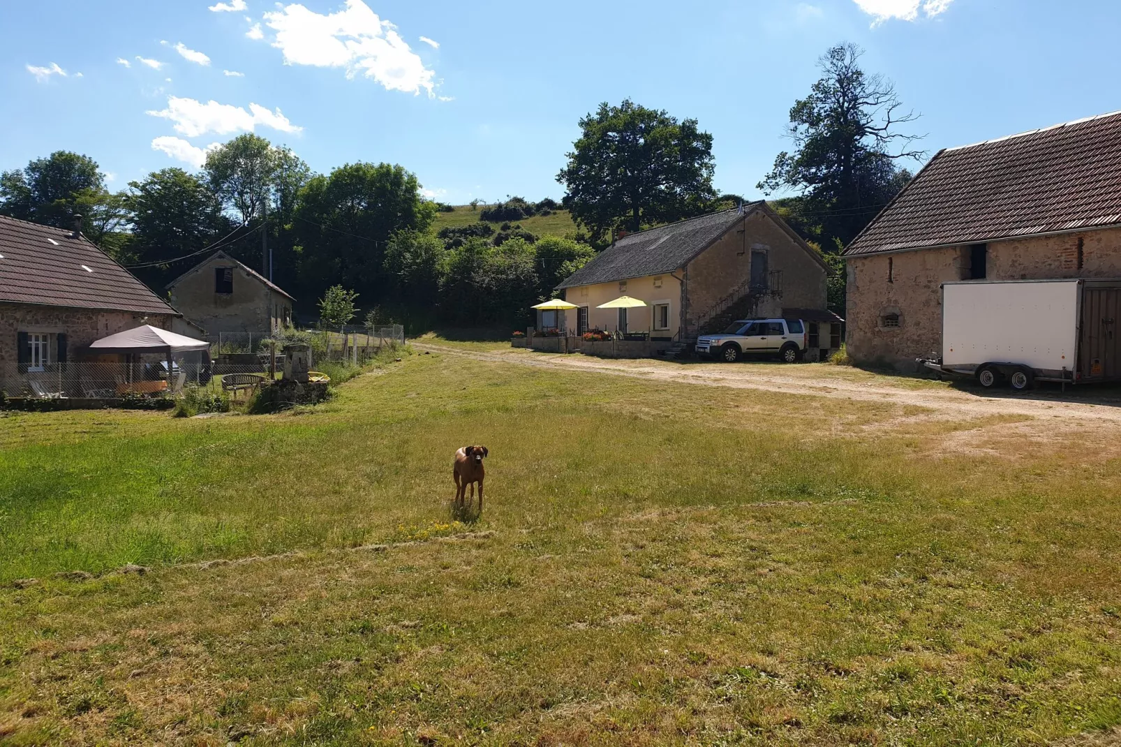 Gite Bourgogne rust & natuur-Tuinen zomer