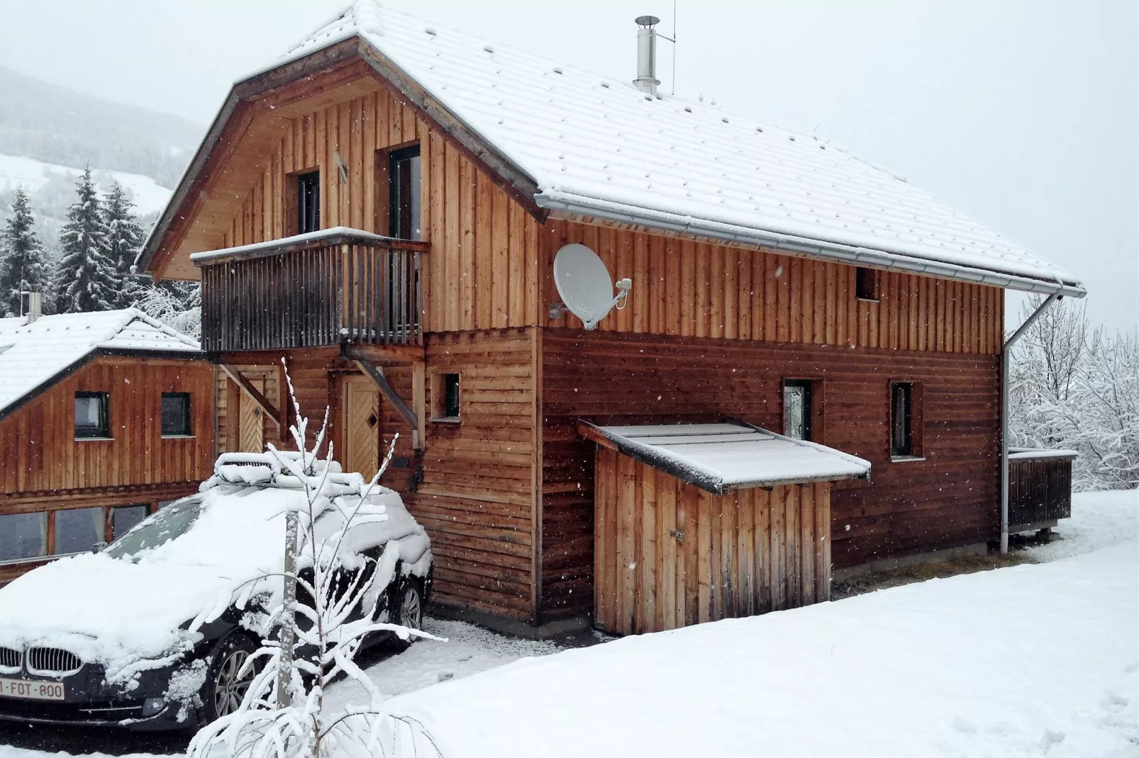 Chalet Murlaub-Exterieur winter