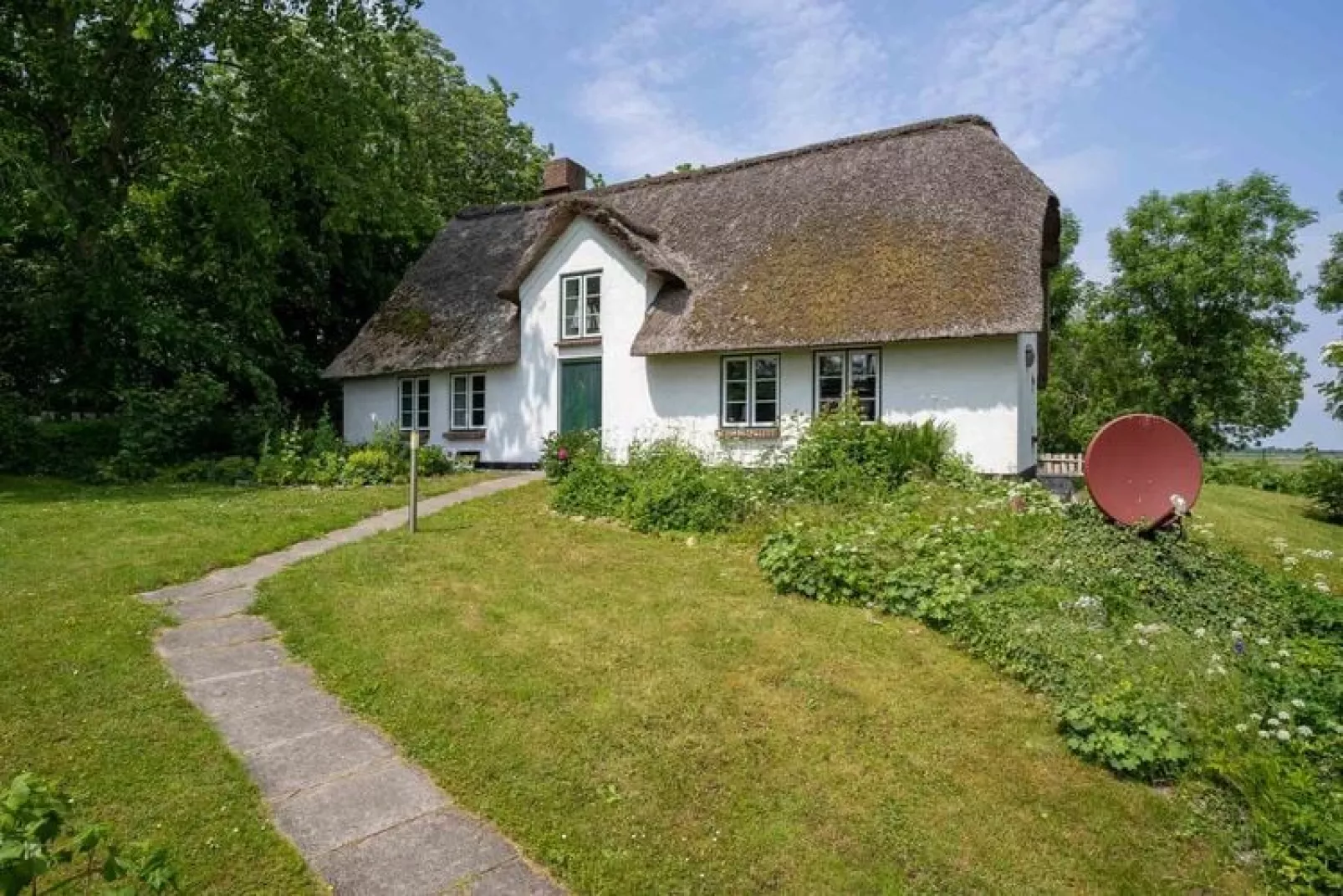 Ferienhaus Hygge Westerhever-Buitenkant zomer