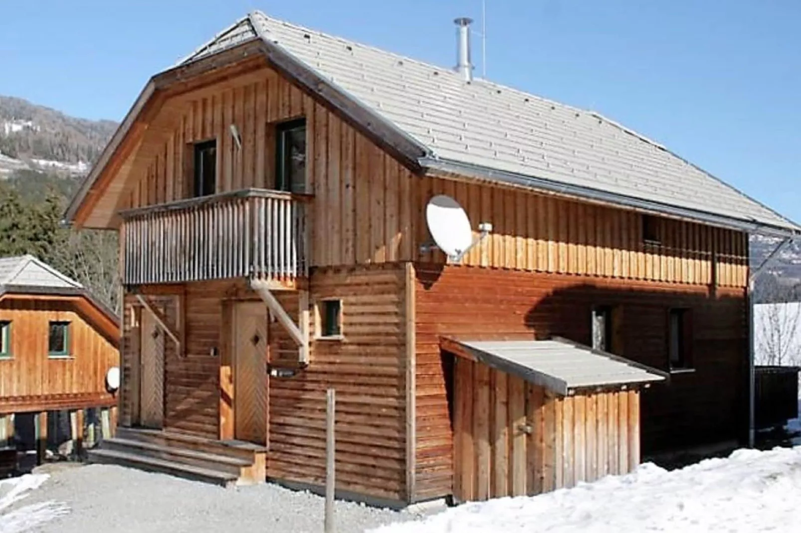 Chalet Murlaub-Exterieur winter