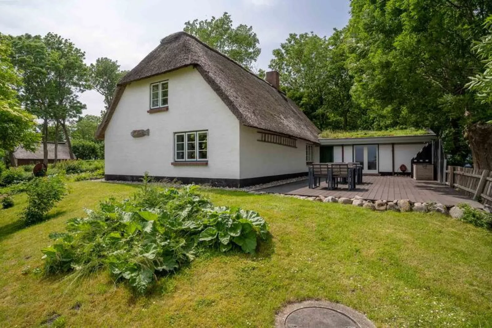 Ferienhaus Hygge Westerhever-Buitenkant zomer