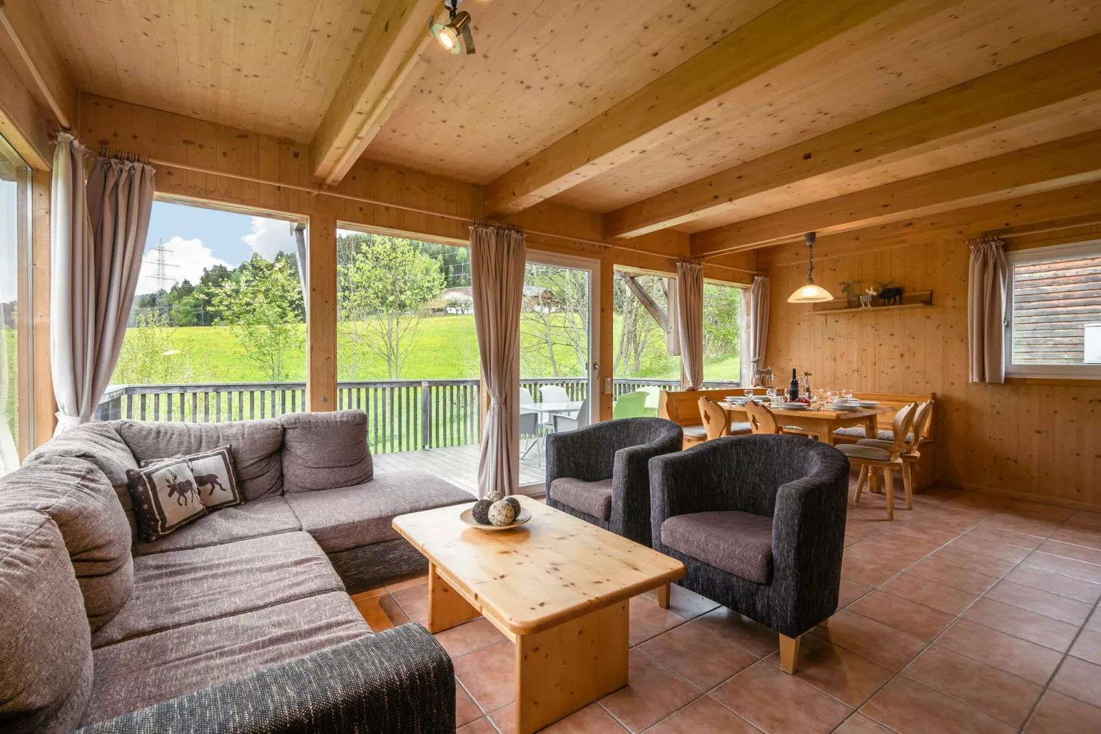 Chalet Murlaub-Woonkamer