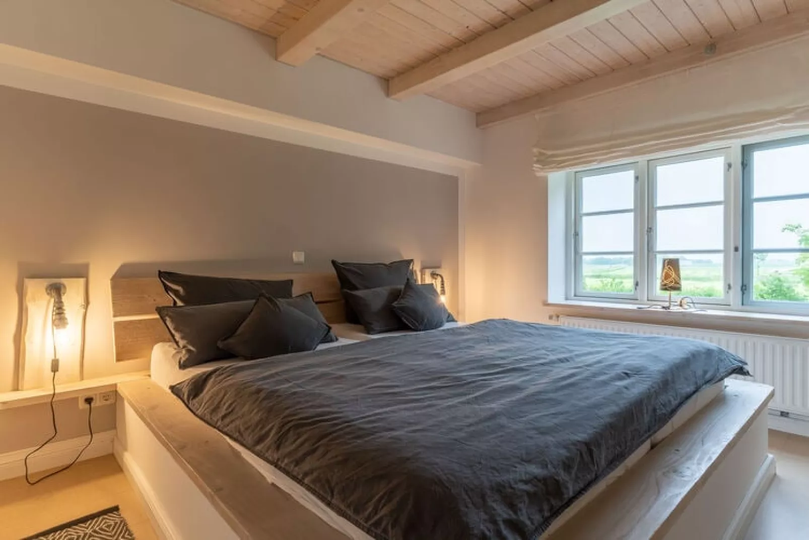 Ferienhaus Hygge Westerhever-Slaapkamer